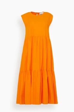 Balza Dress In Orange