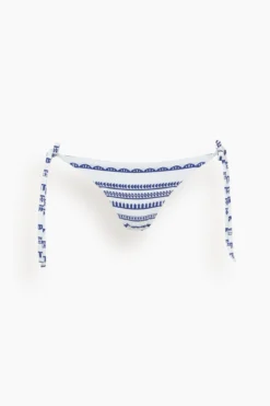 Yani String Bikini Bottom In Blue