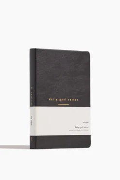 Daily Goal Setter Planner In Black