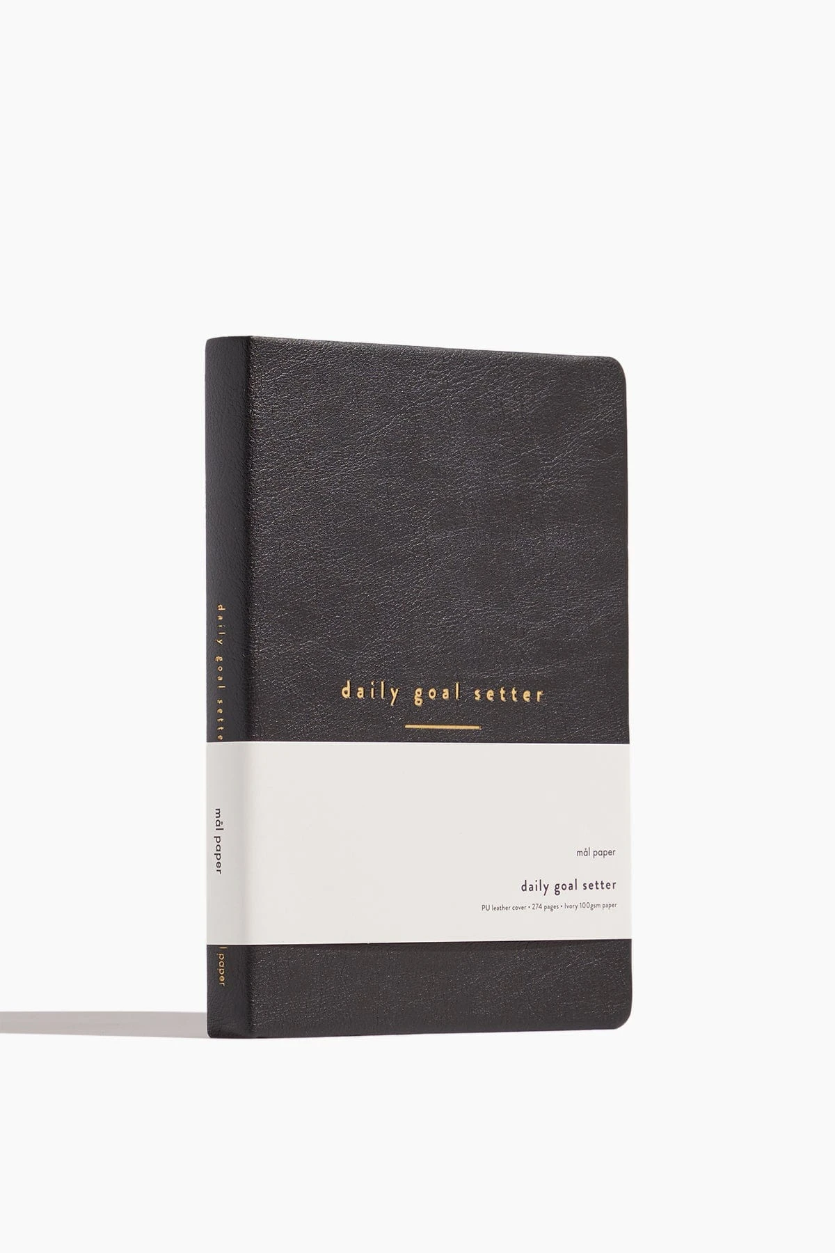 Daily Goal Setter Planner In Black