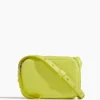 Watts Leather Camera Bag In Lime