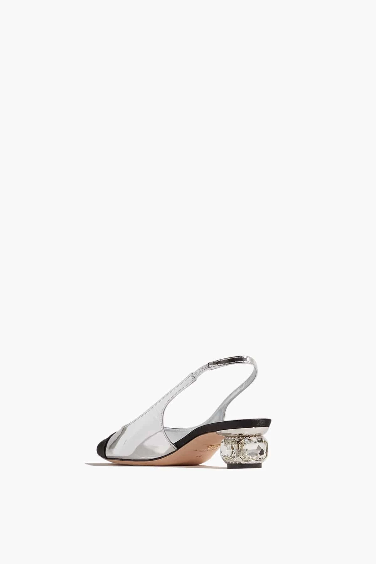 GIAMBATTISTA VALLI Sling Back Sandal In Black - Image 3
