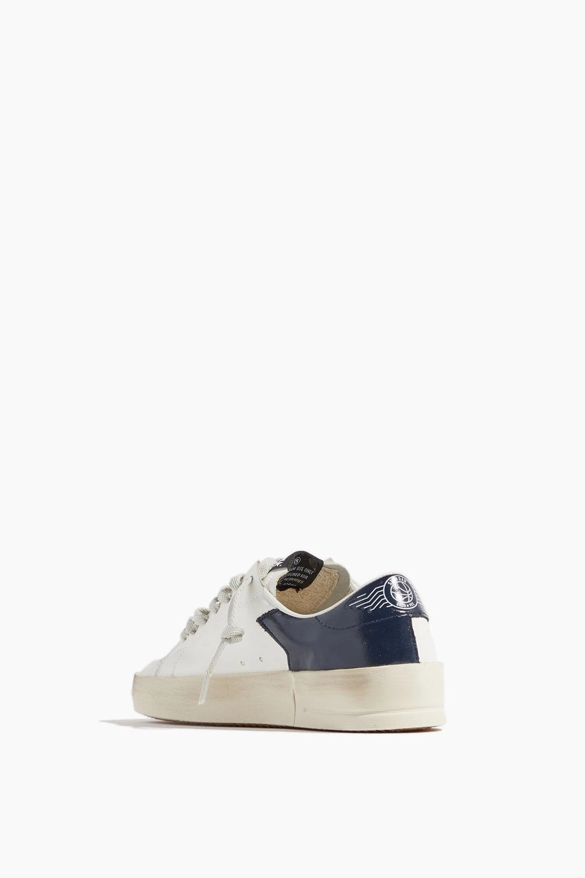 Golden Goose Stardan Sneaker In White/Ice/Black - Image 3