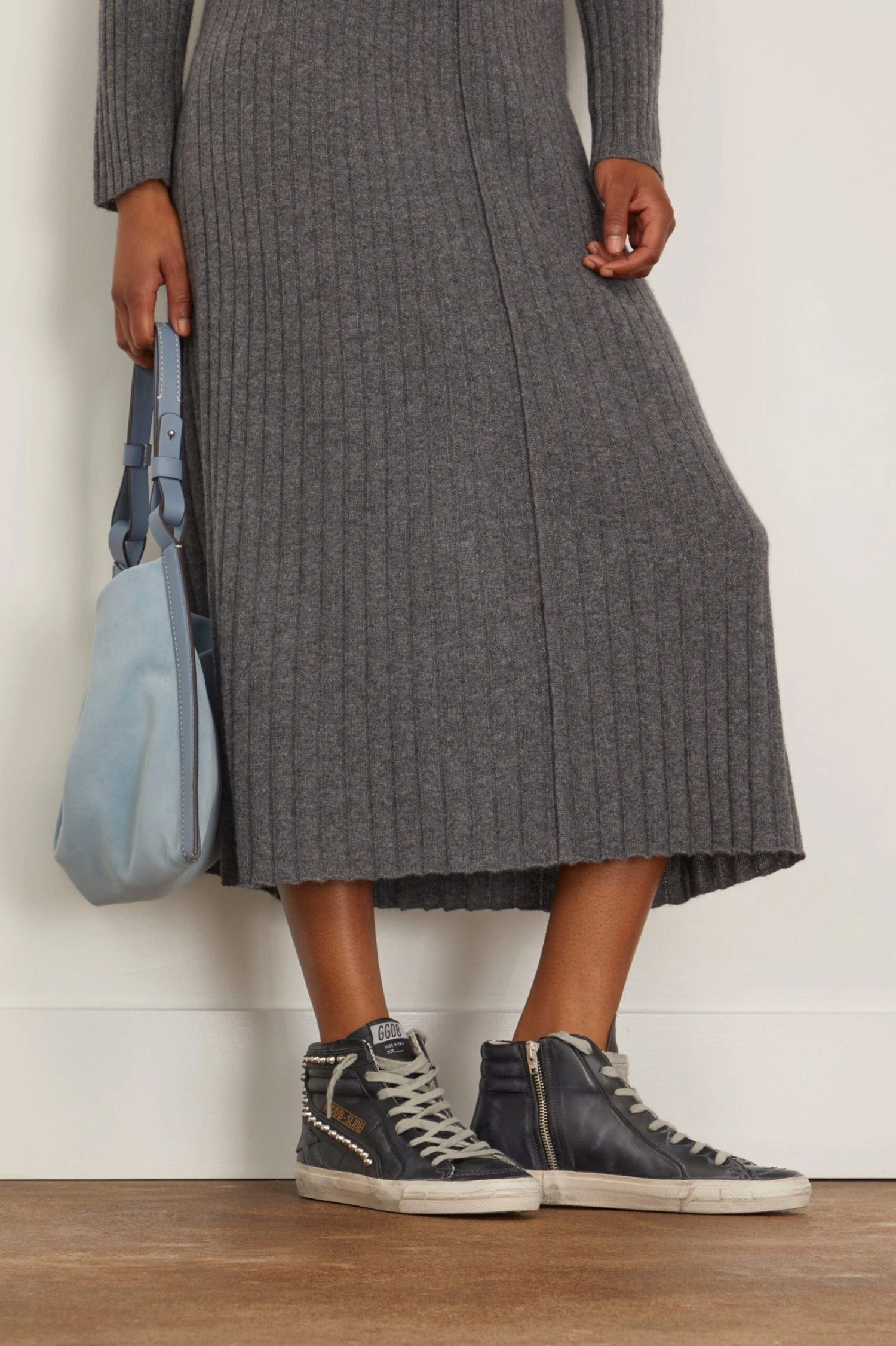 Golden Goose Slide Sneaker In Black - Image 2