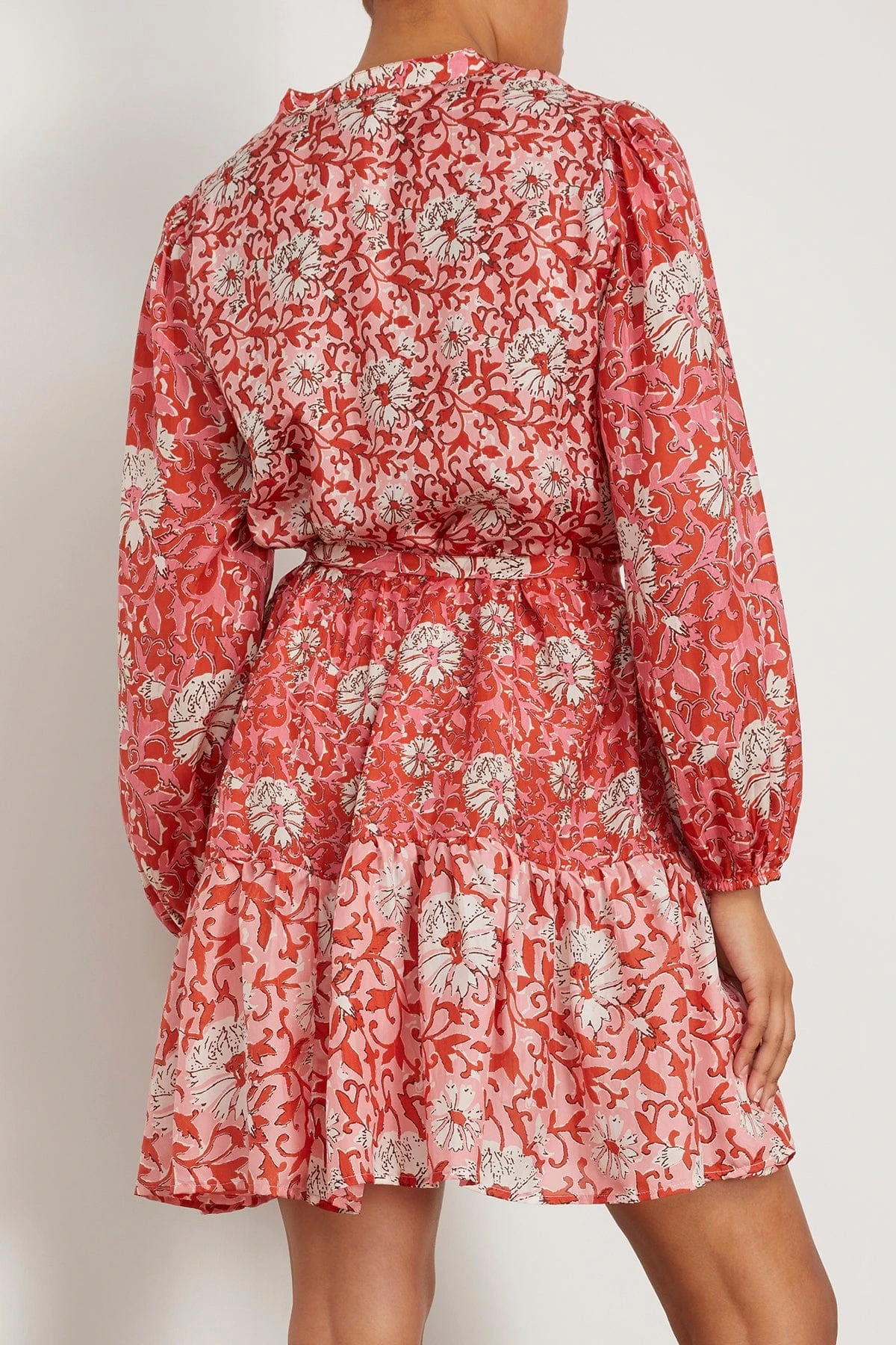 Nissa Dress In Hamata Pink - Image 4