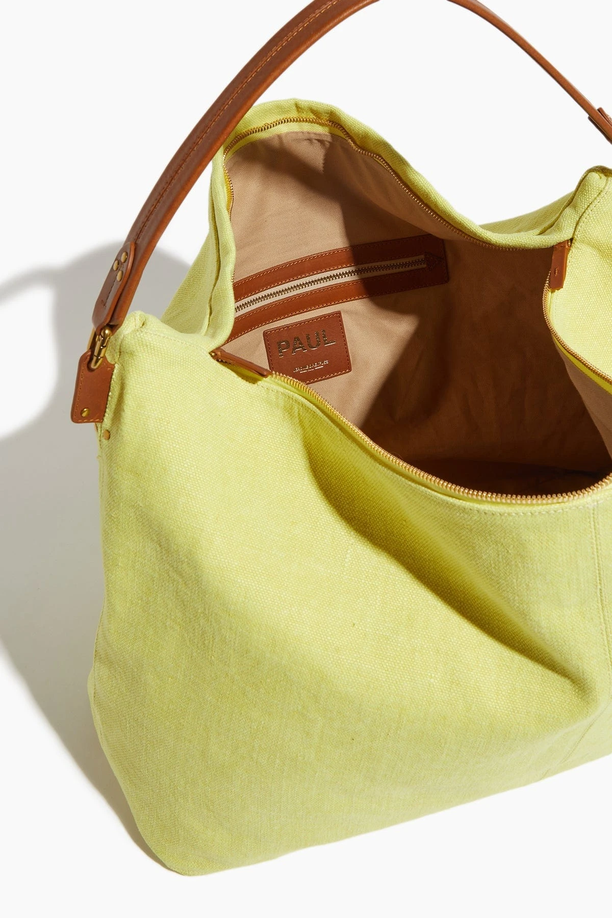 J茅r么me Dreyfuss Paul Hobo Handbag In Poussin - Image 4