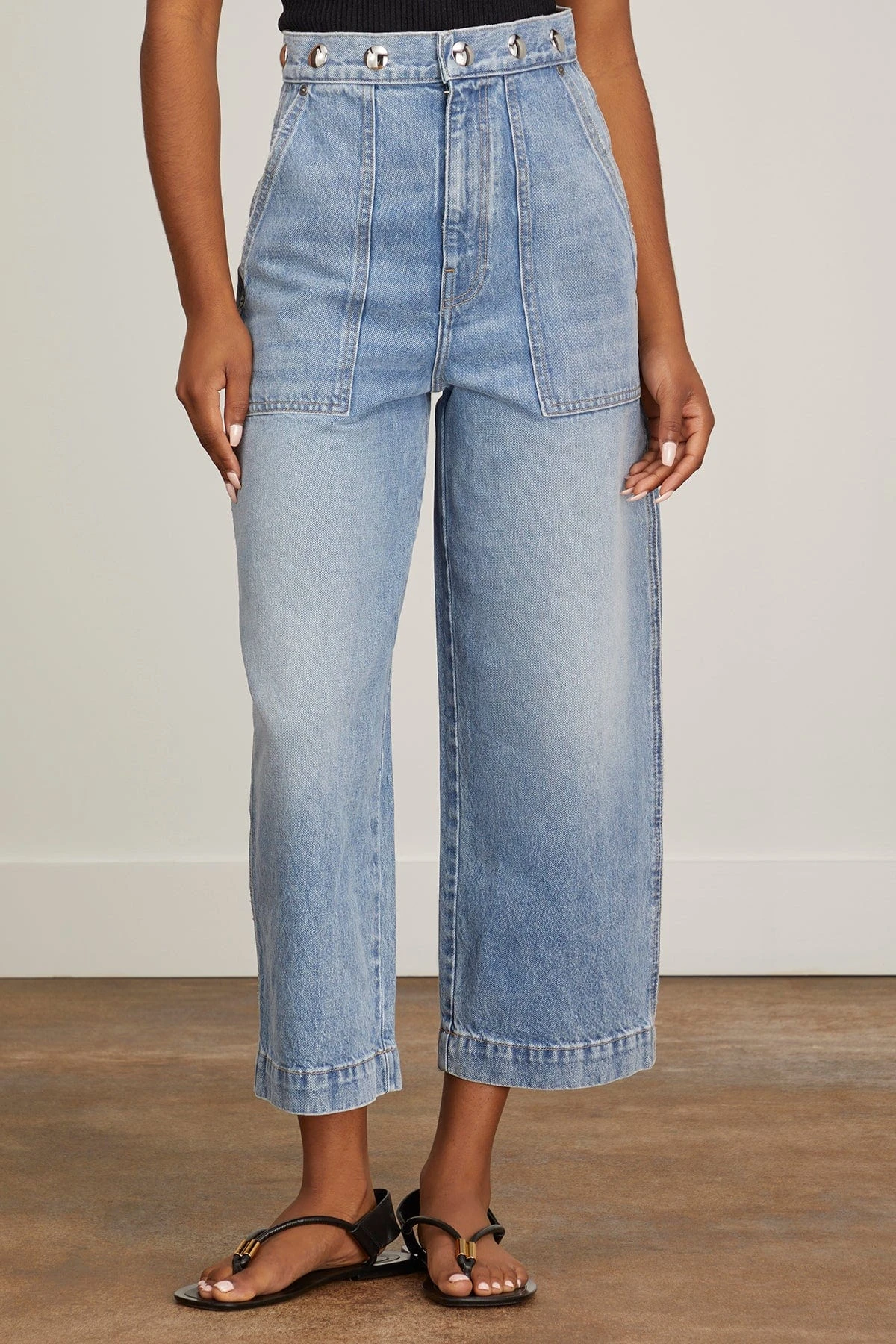 Studded Hewey Jean In Bryce - Image 3