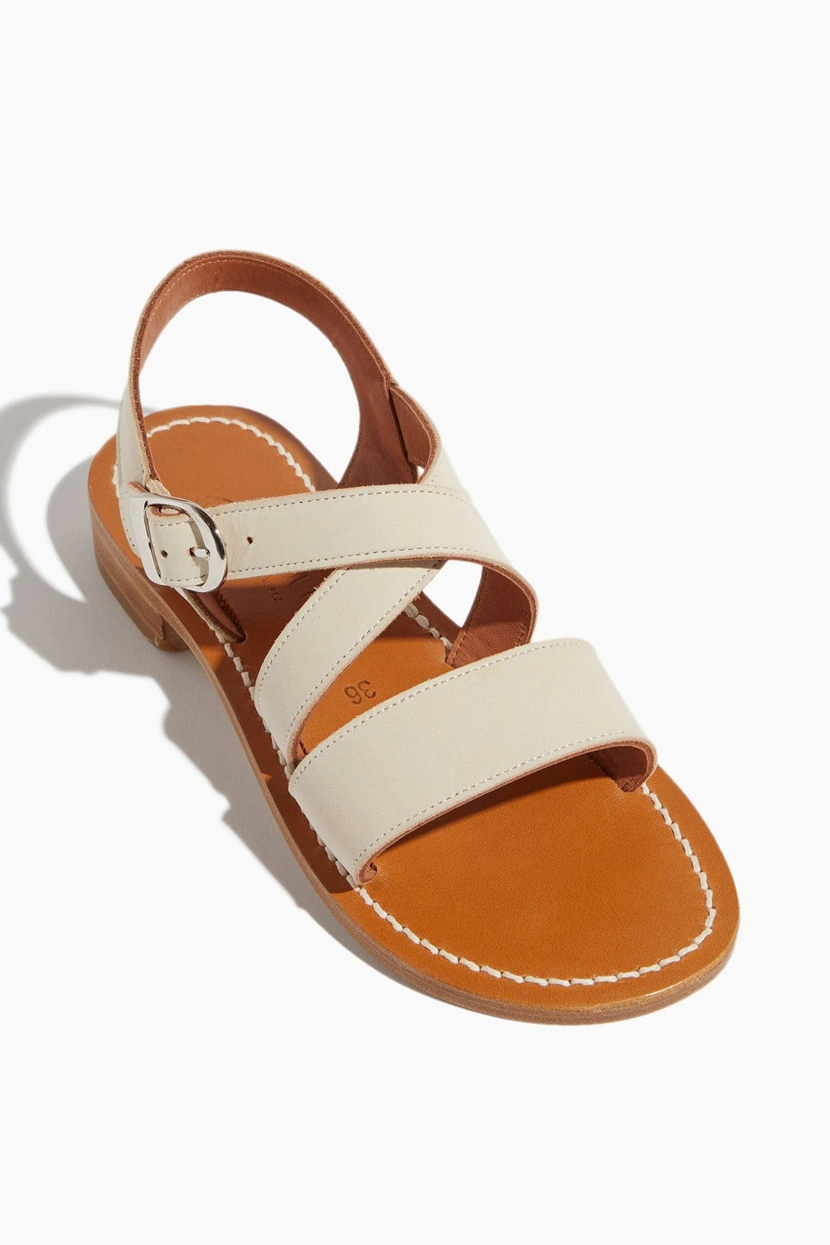 Palombe Sandal In Linen - Image 4