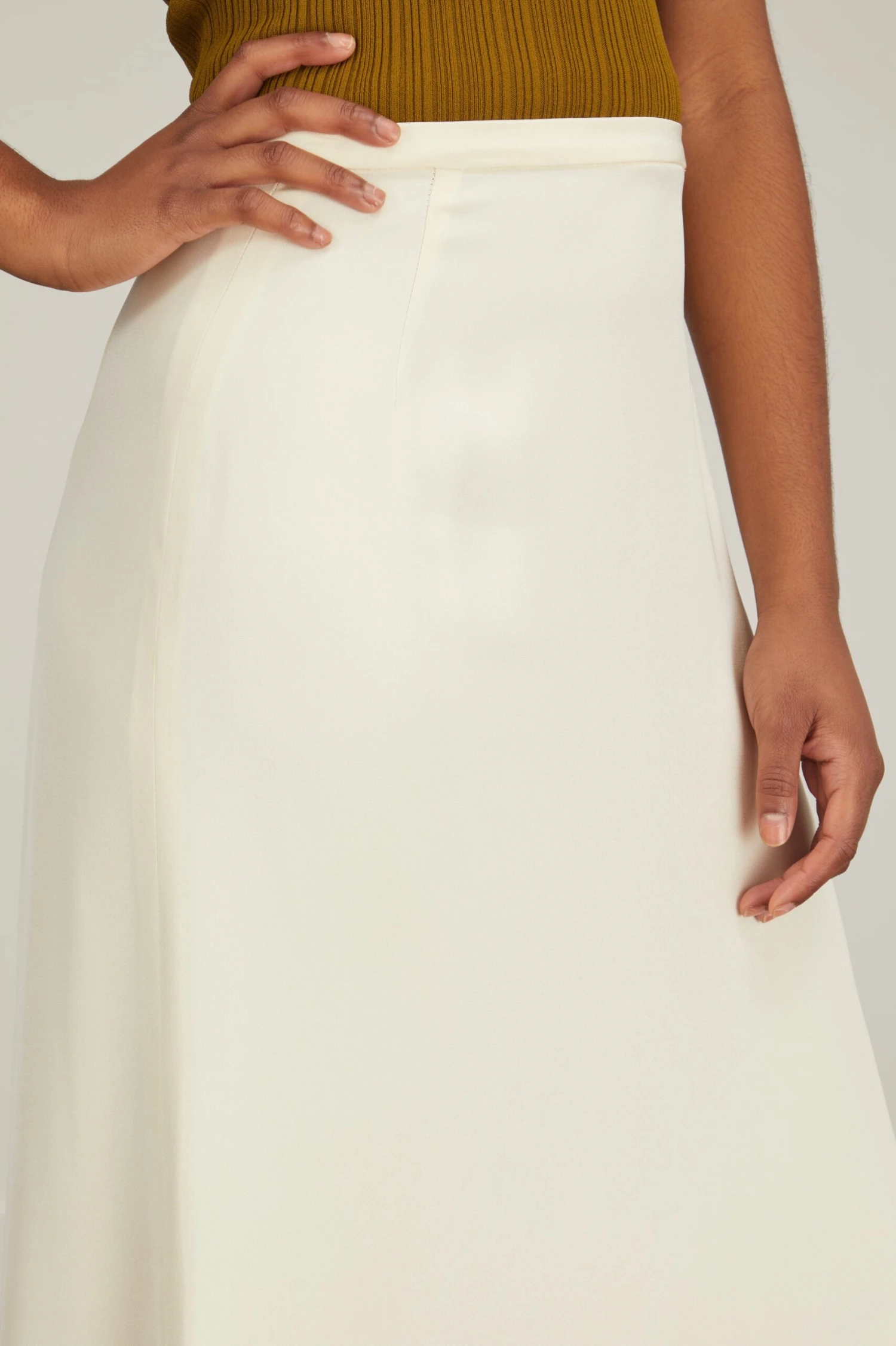 Elisabeth Skirt In Off White - Image 5