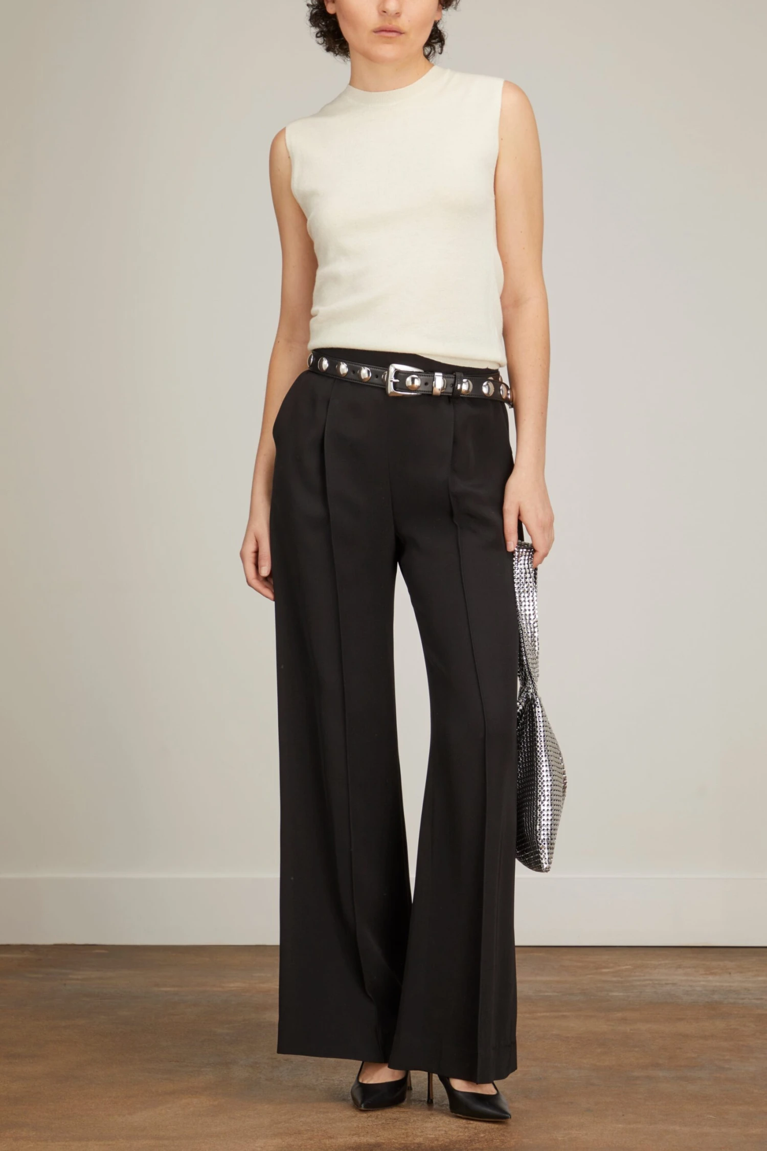 Emma Knit Top In Off White - Image 2