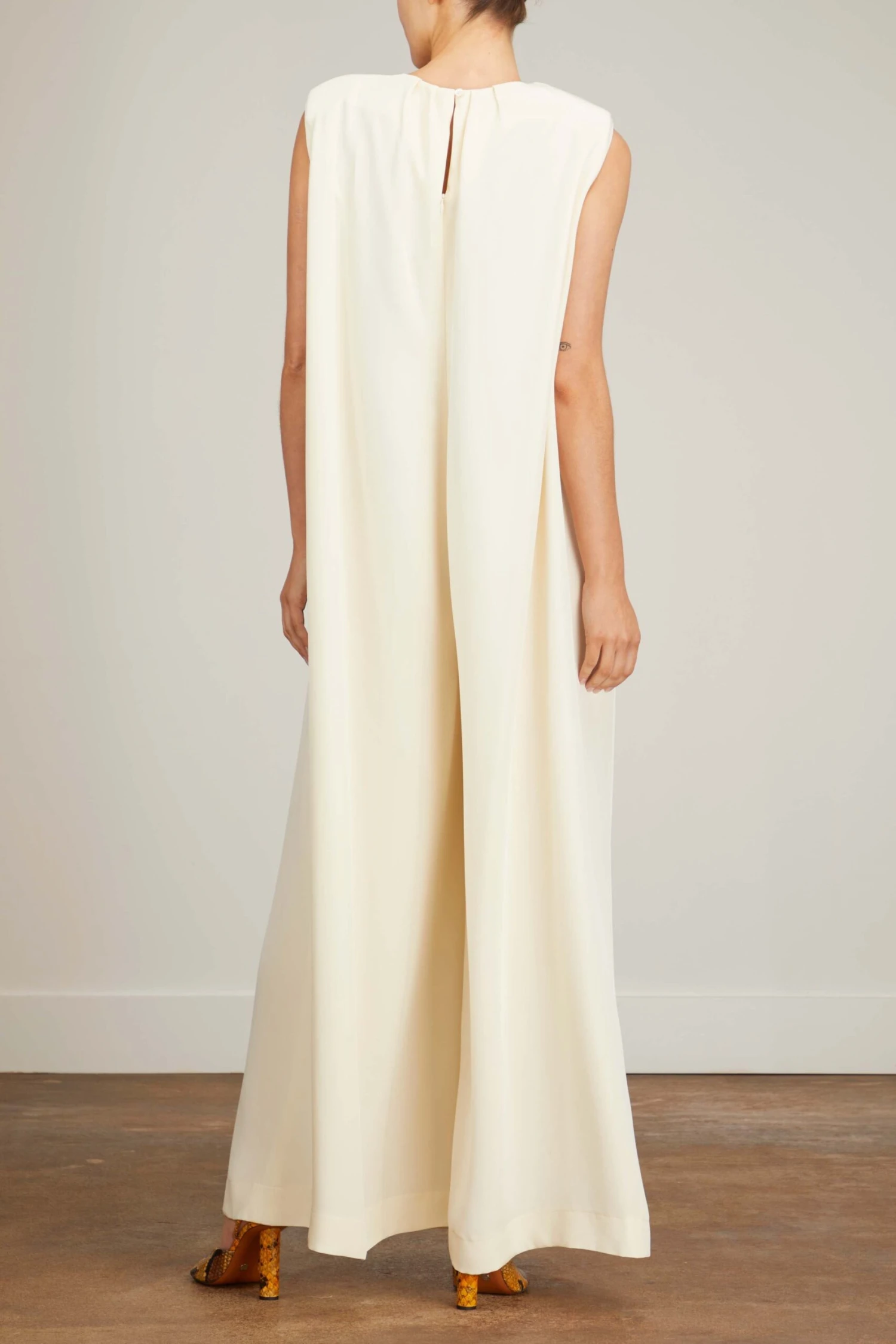 Minako Jumpsuit In Off White - Image 4