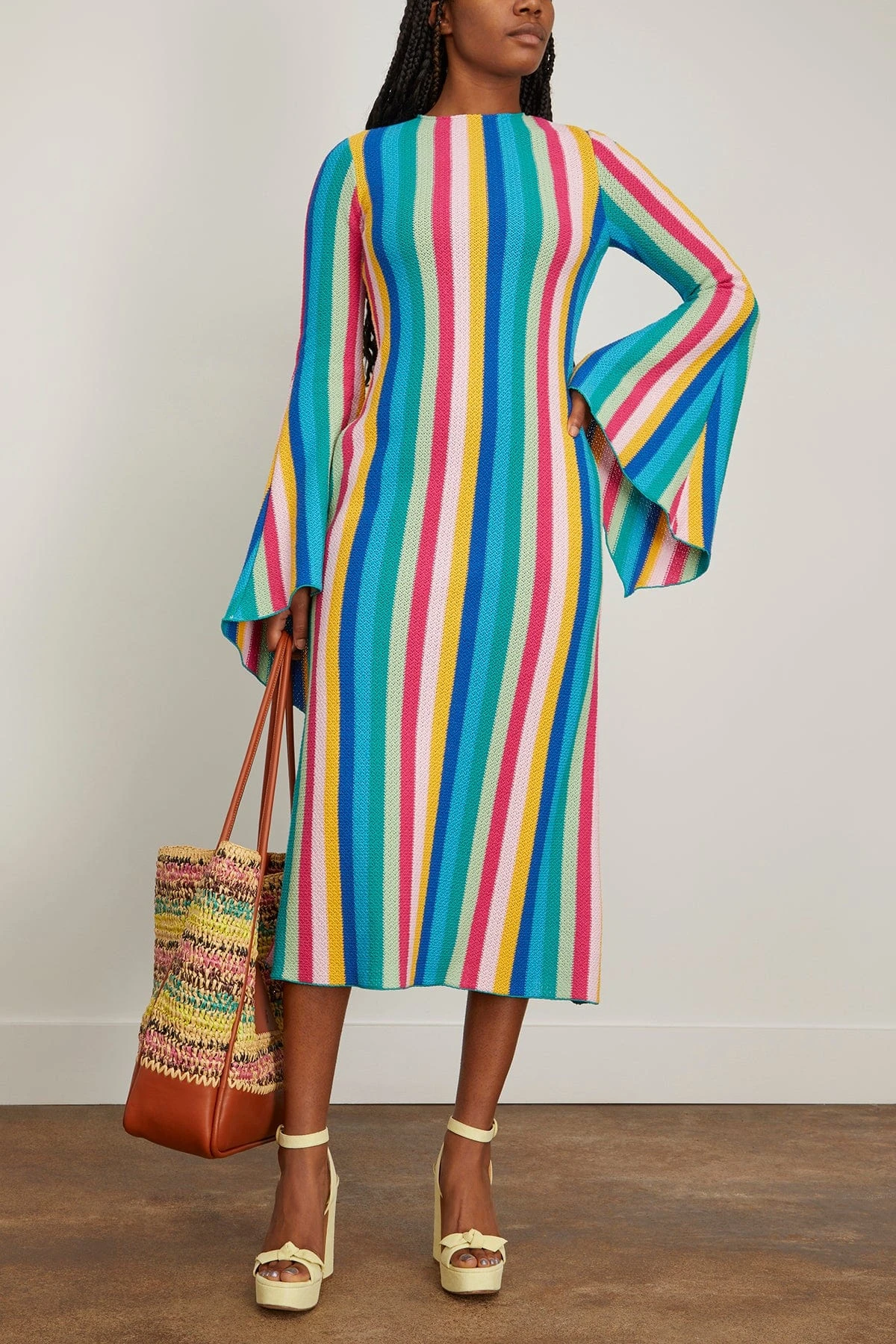Costiera Dress In Multicolor - Image 2