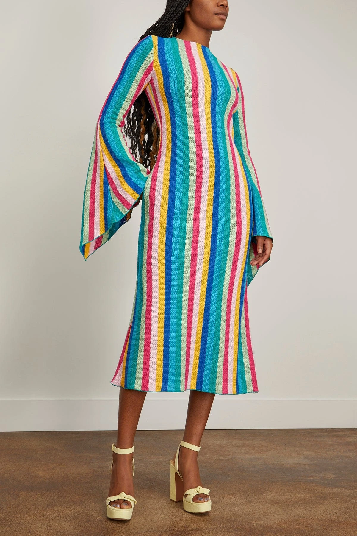 Costiera Dress In Multicolor - Image 3