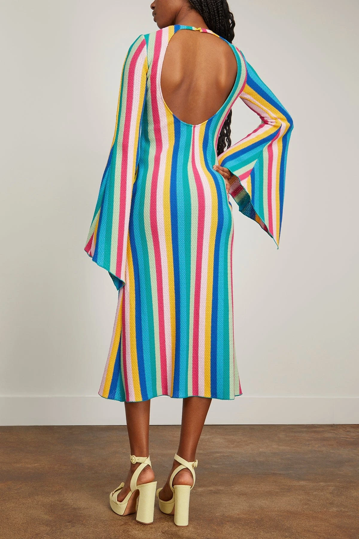 Costiera Dress In Multicolor - Image 4
