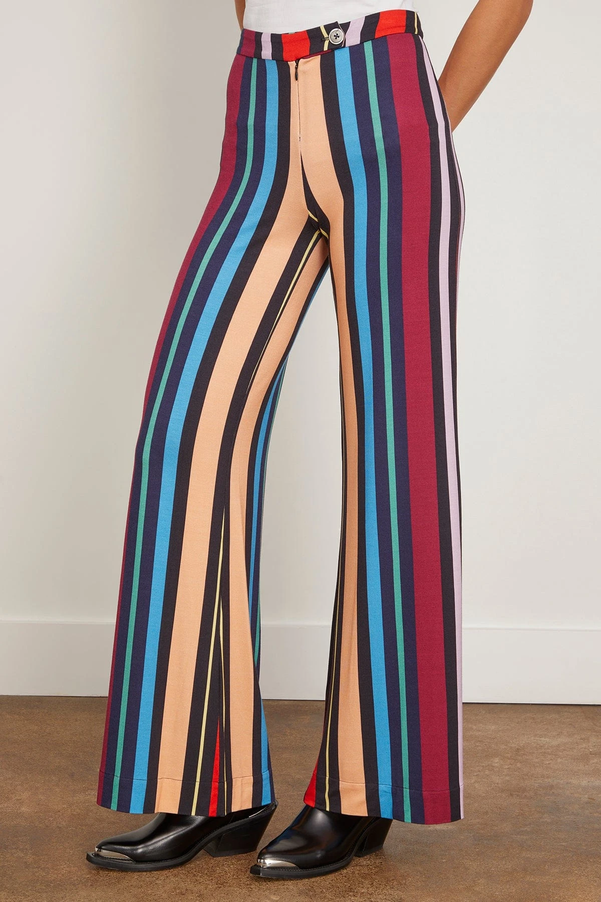 Giudecca Pant In Rayures Usa - Image 3