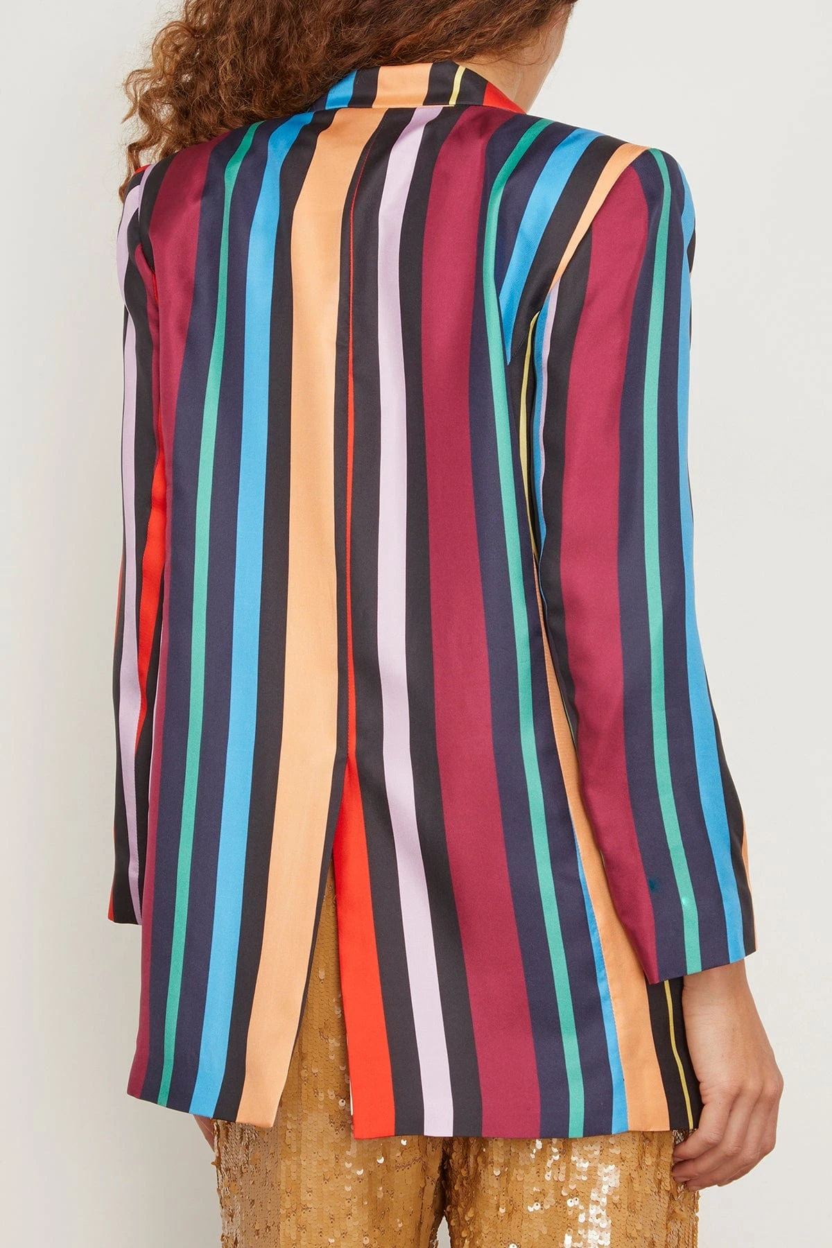 Pierre Jacket In Mix Rayures Usa - Image 4