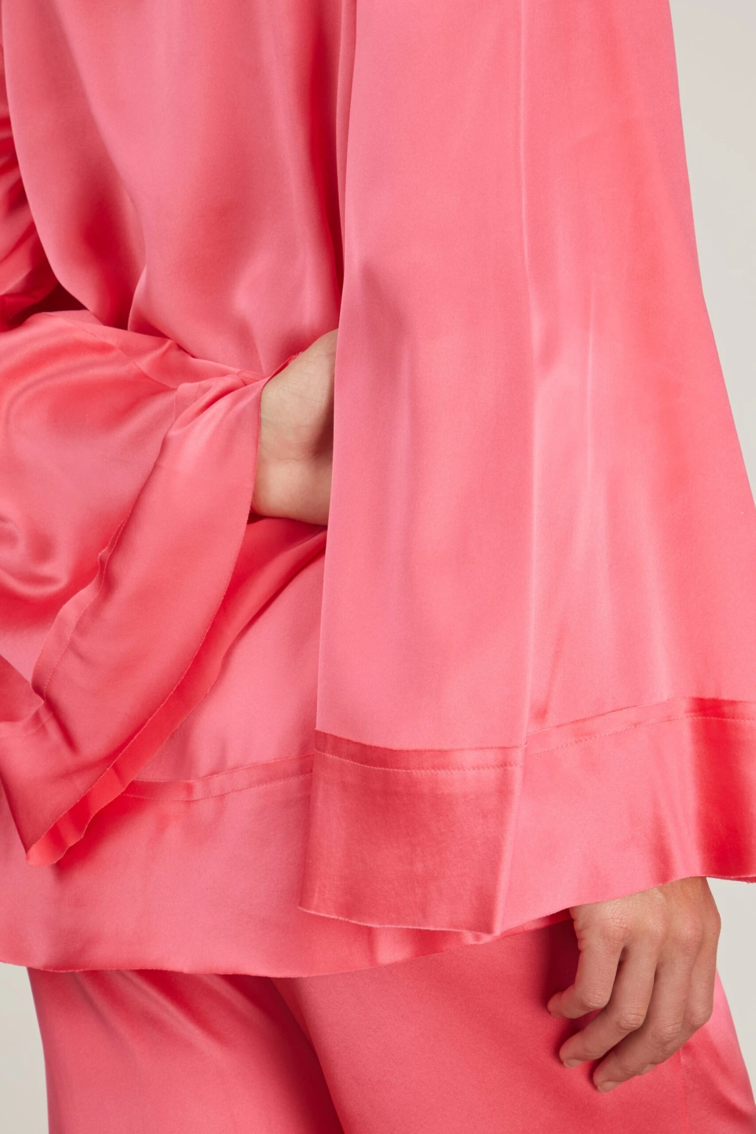 Stella Long Sleeve Blouse In Fuschia - Image 5