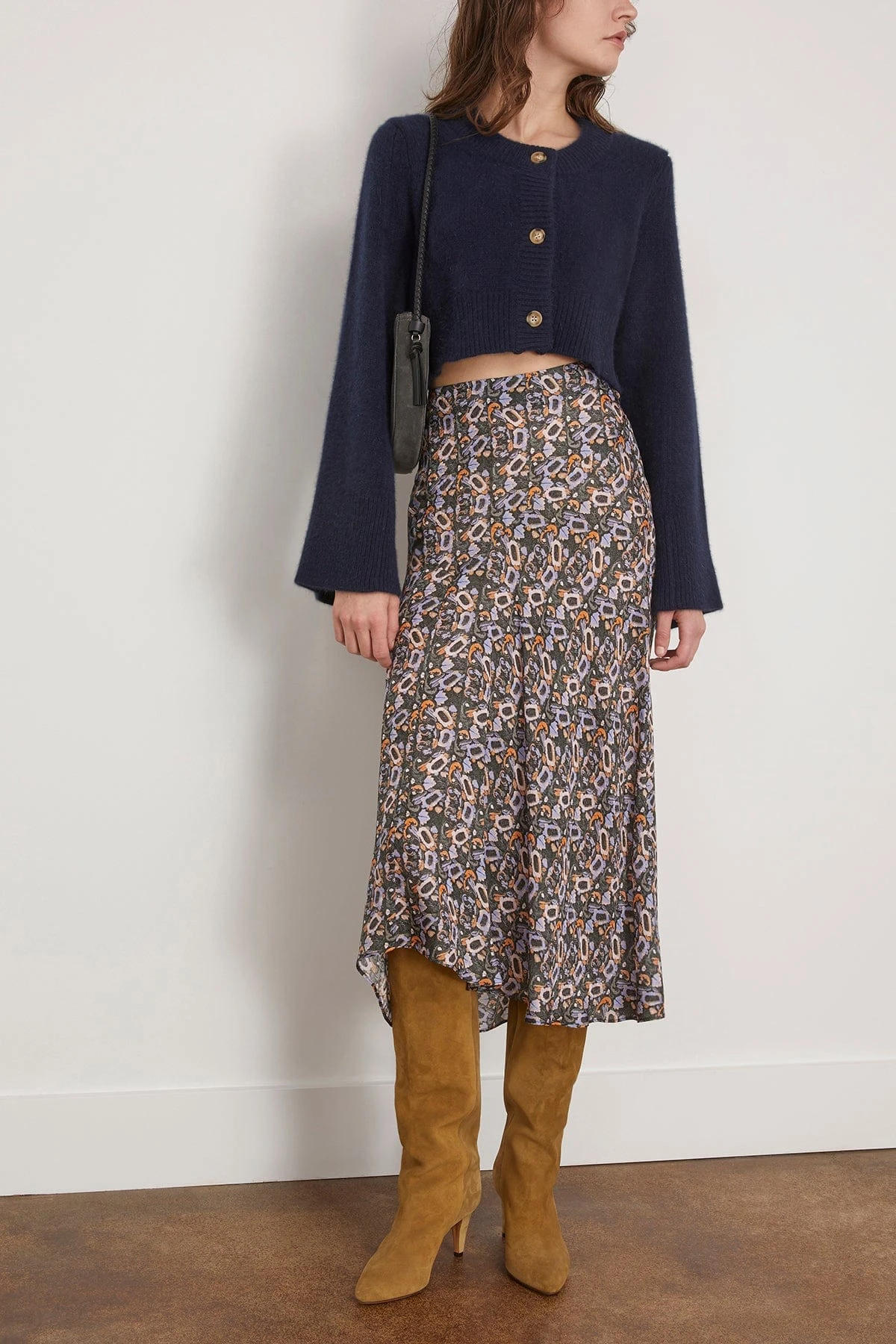 Tima Cardigan In Navy - Image 2