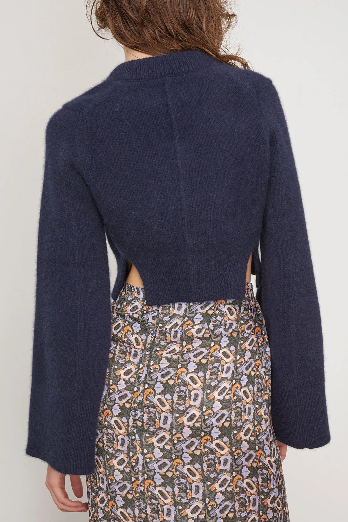 Tima Cardigan In Navy - Image 4