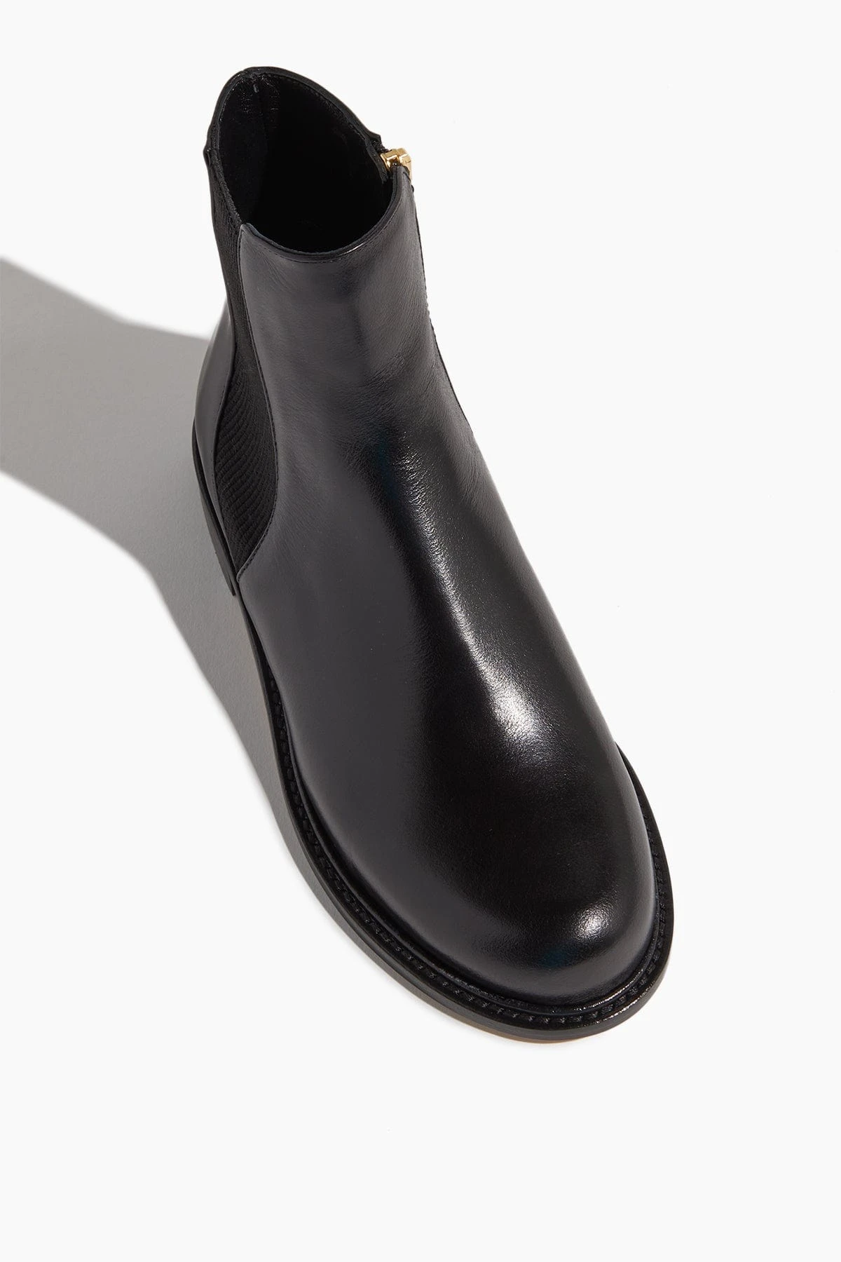 Ava Flat Bootie In Black - Image 4