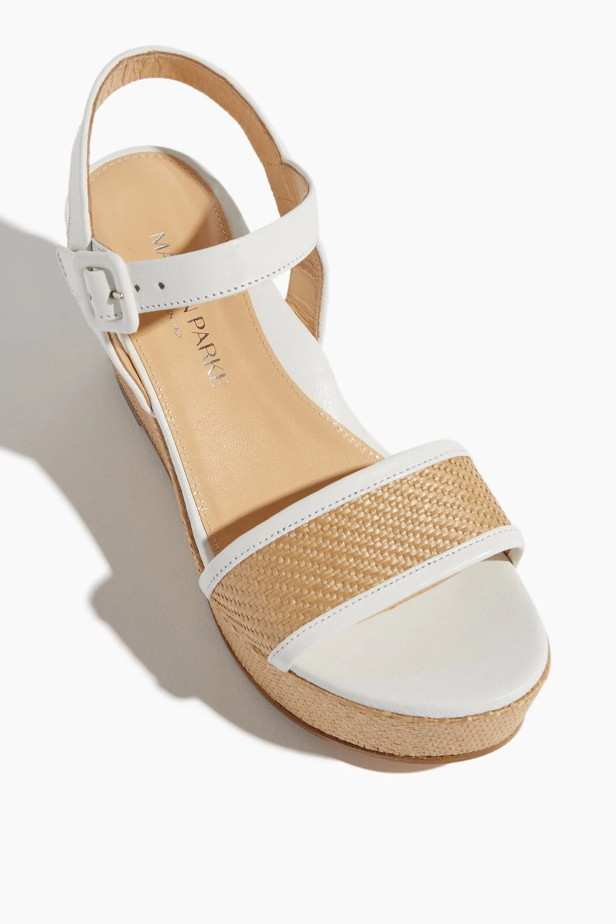 Imogen Wedge In Ivory/Natural - Image 4