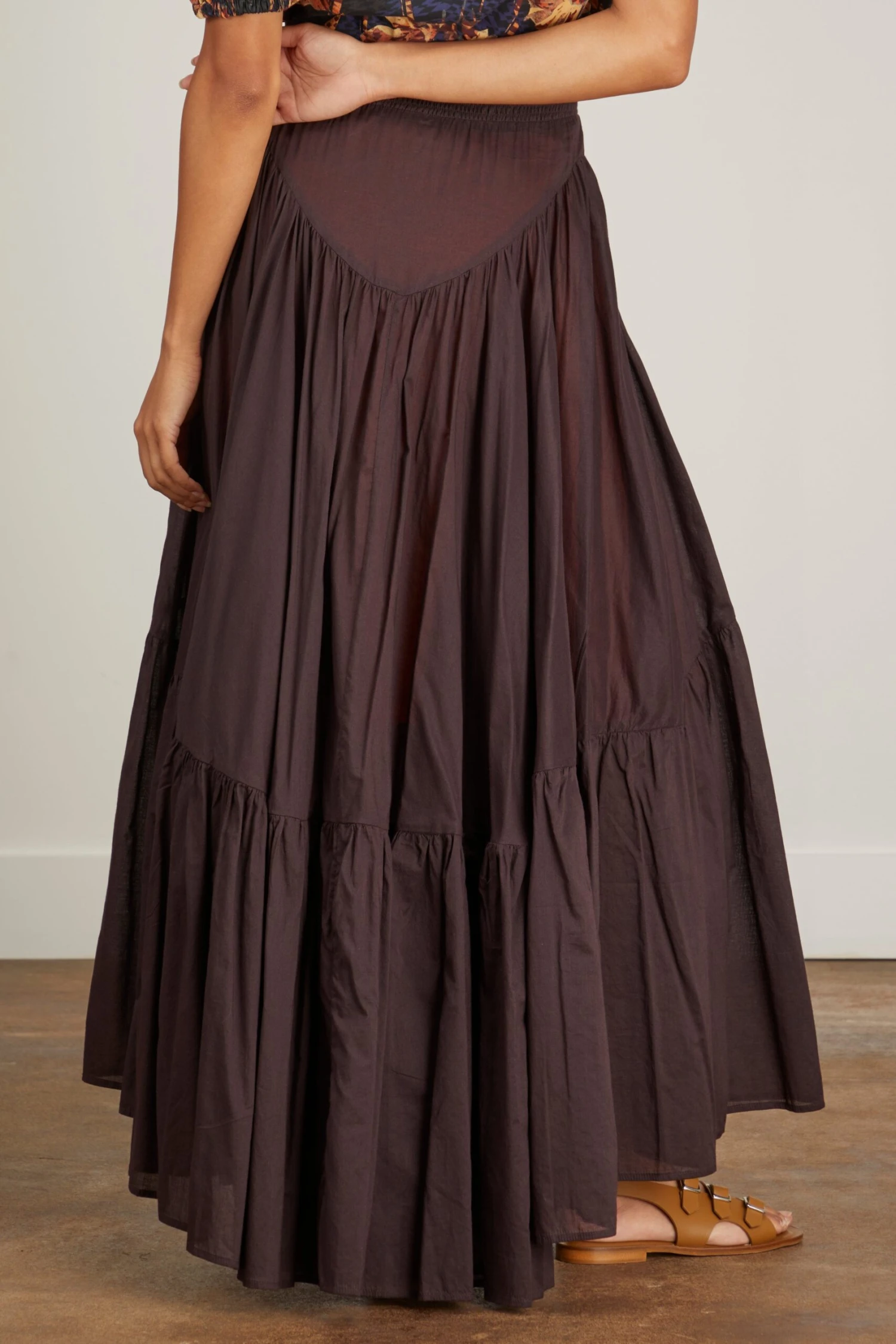 Deia Skirt In Brown - Image 4