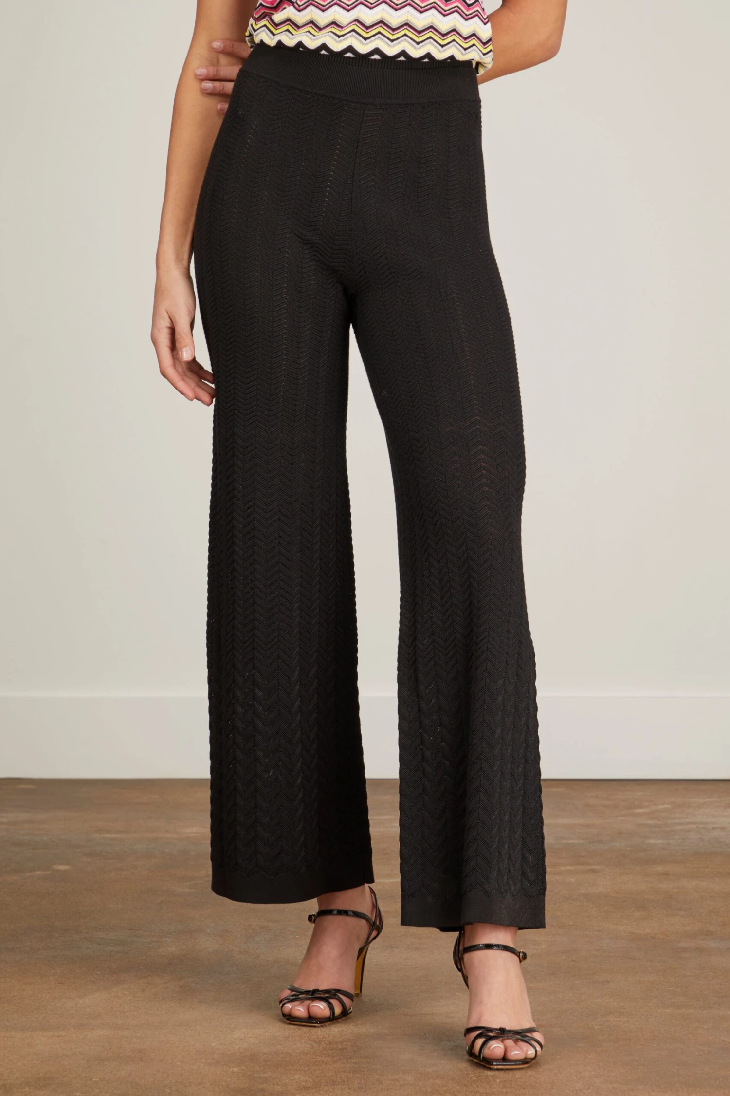 Missoni Trouser In Black Beauty - Image 3