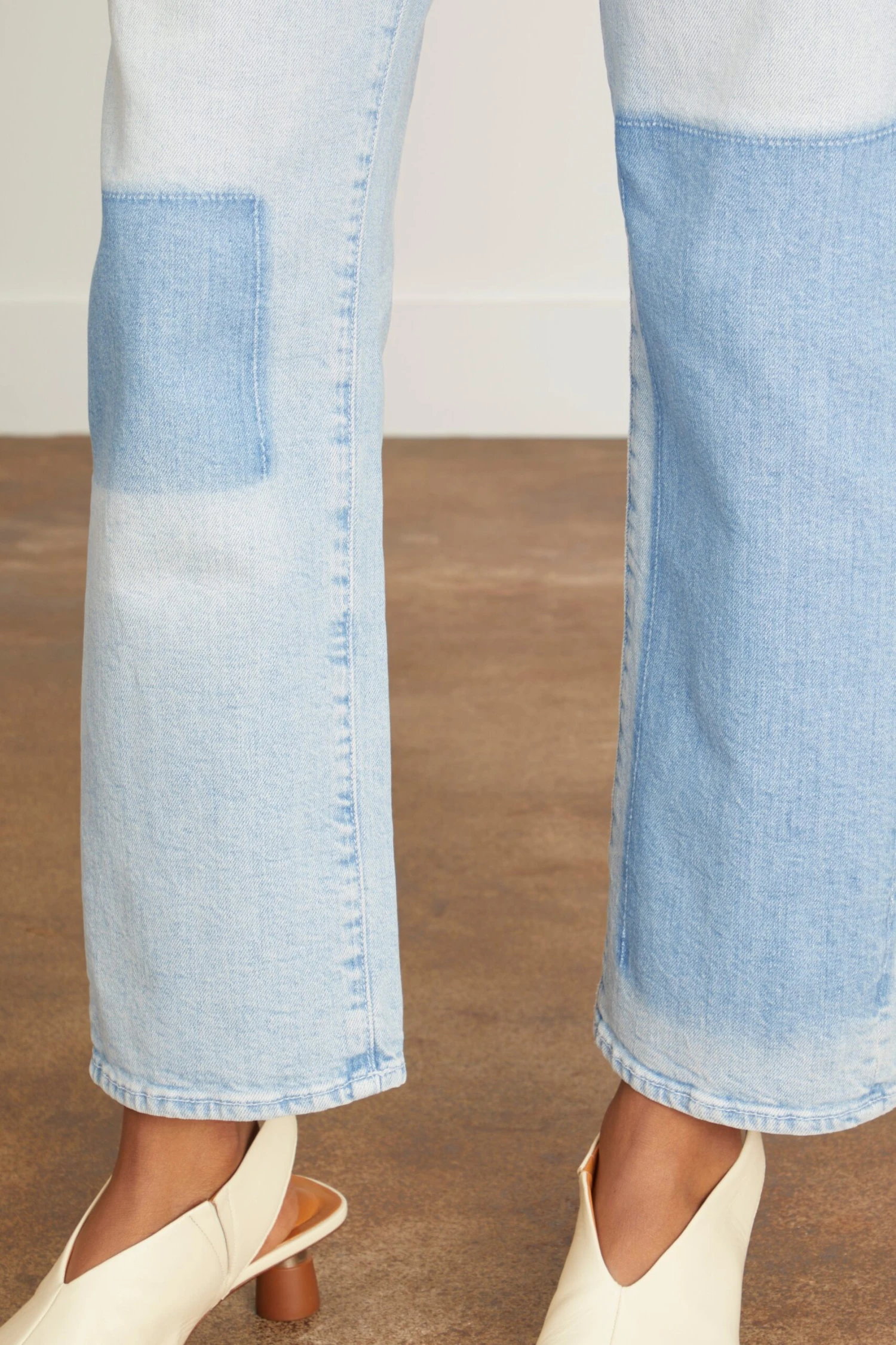 MOTHER The Ditcher Crop Jean In Pre-Party - Image 5