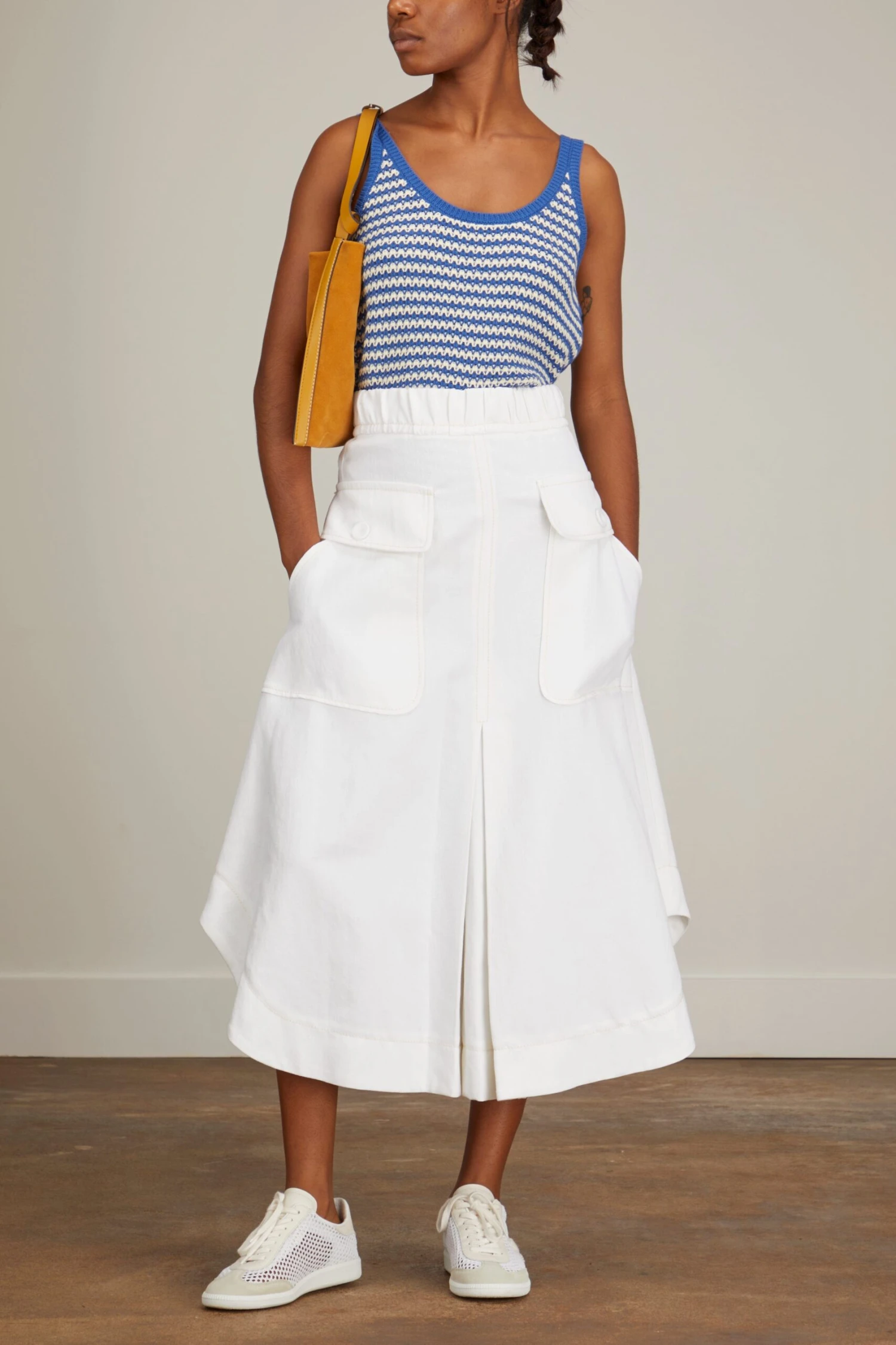 Skirt In Chalk - Image 2