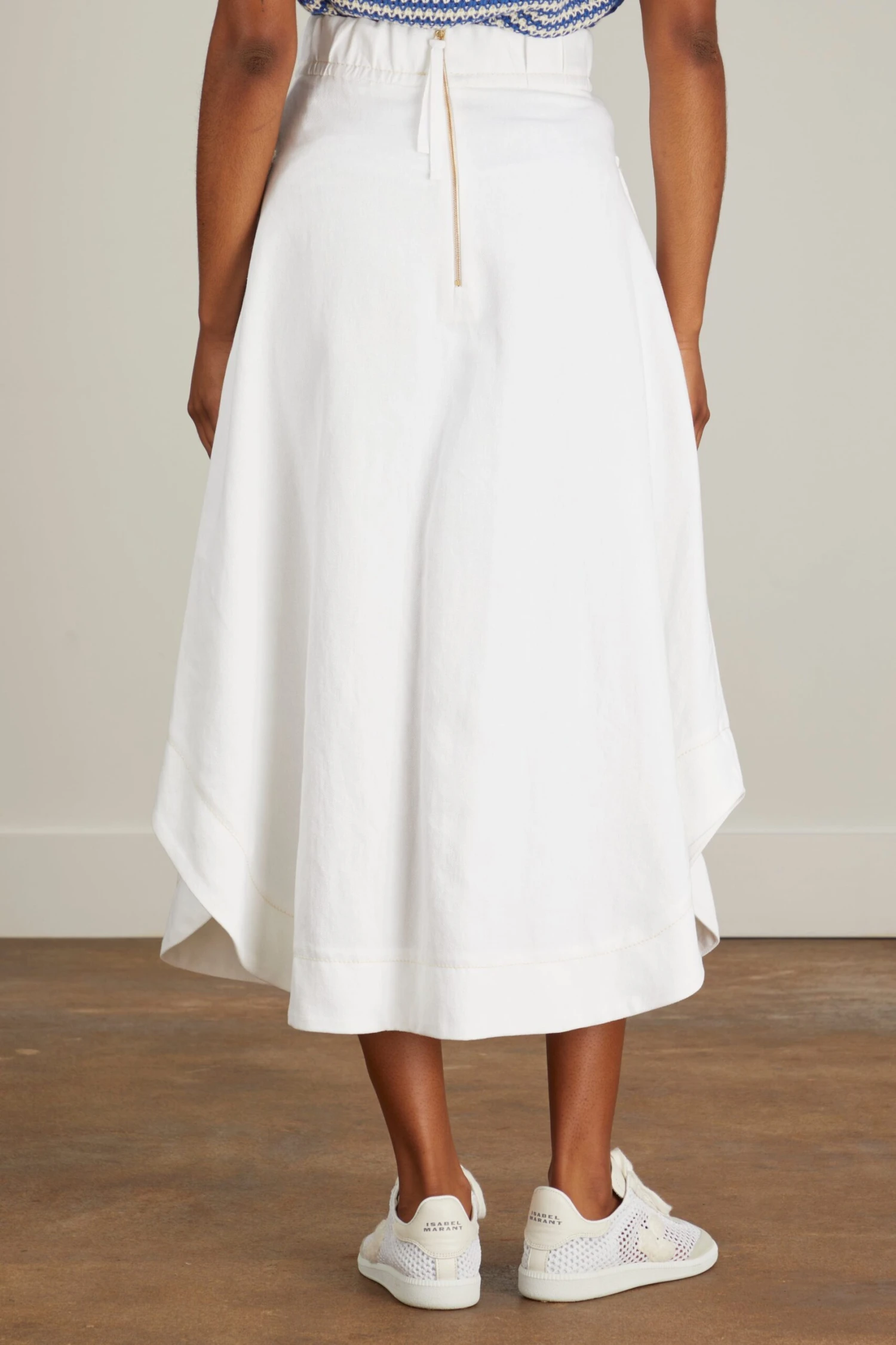 Skirt In Chalk - Image 4