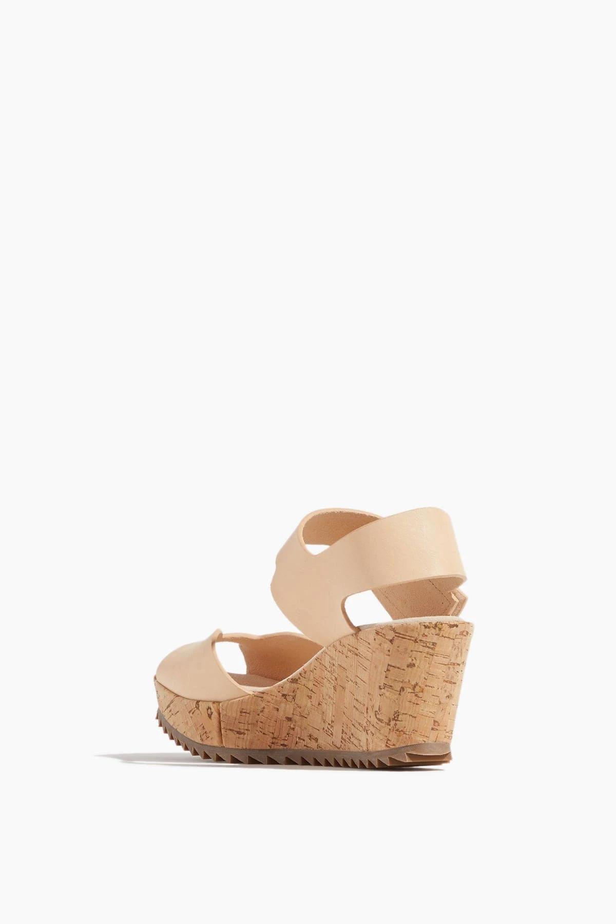 Fama Wedge Sandal In Birch - Image 3