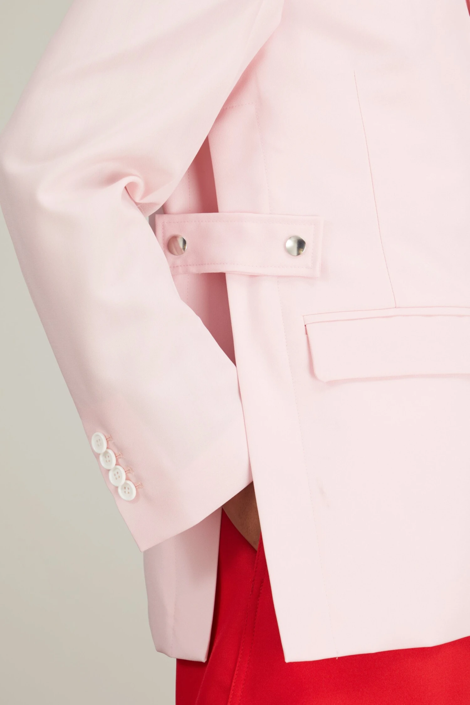 Blazer In Peony - Image 5
