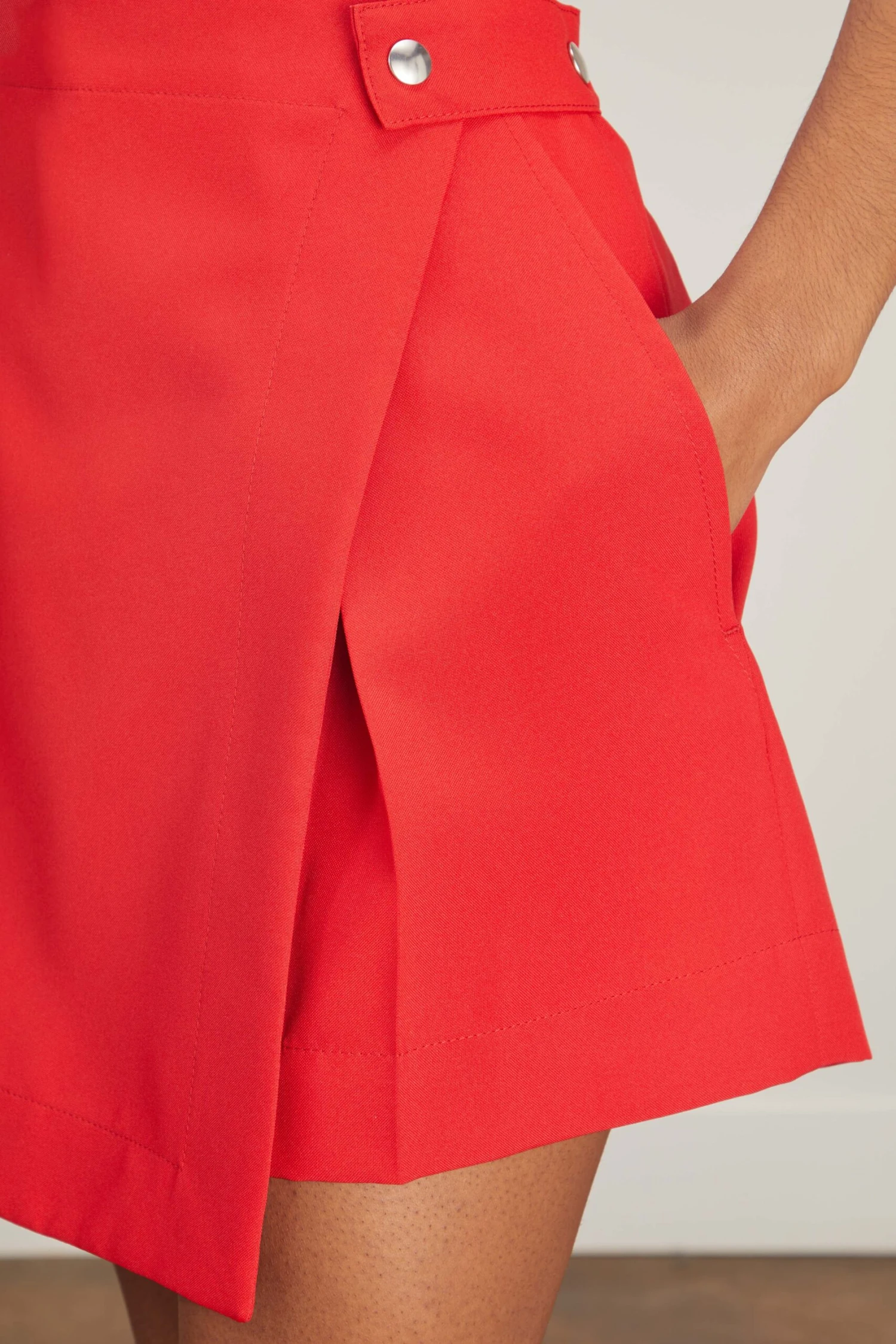 Short Trouser In Red Fire - Image 5