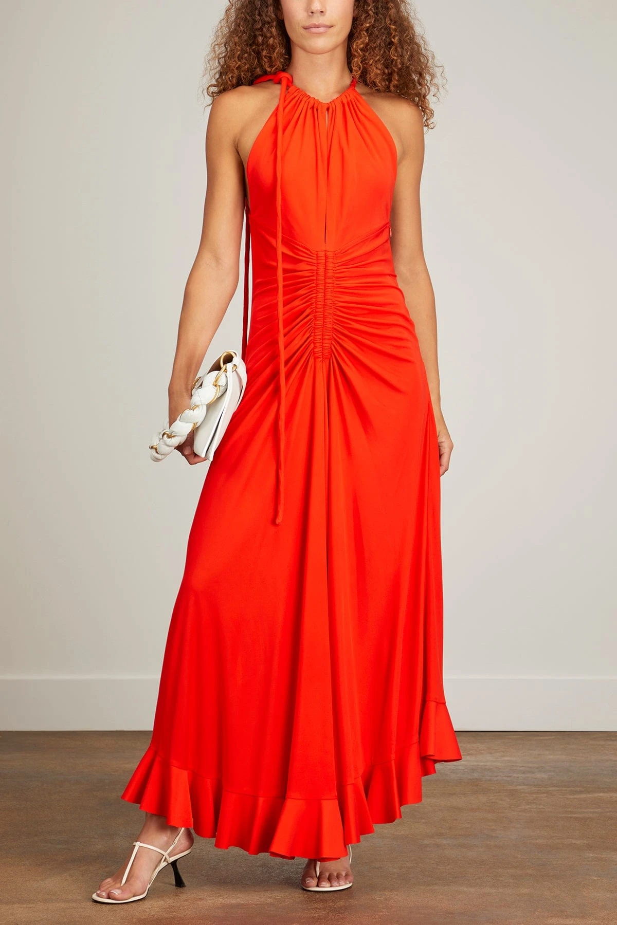 PROENZA SCHOULER Crepe Jersey Dress In Poppy - Image 2