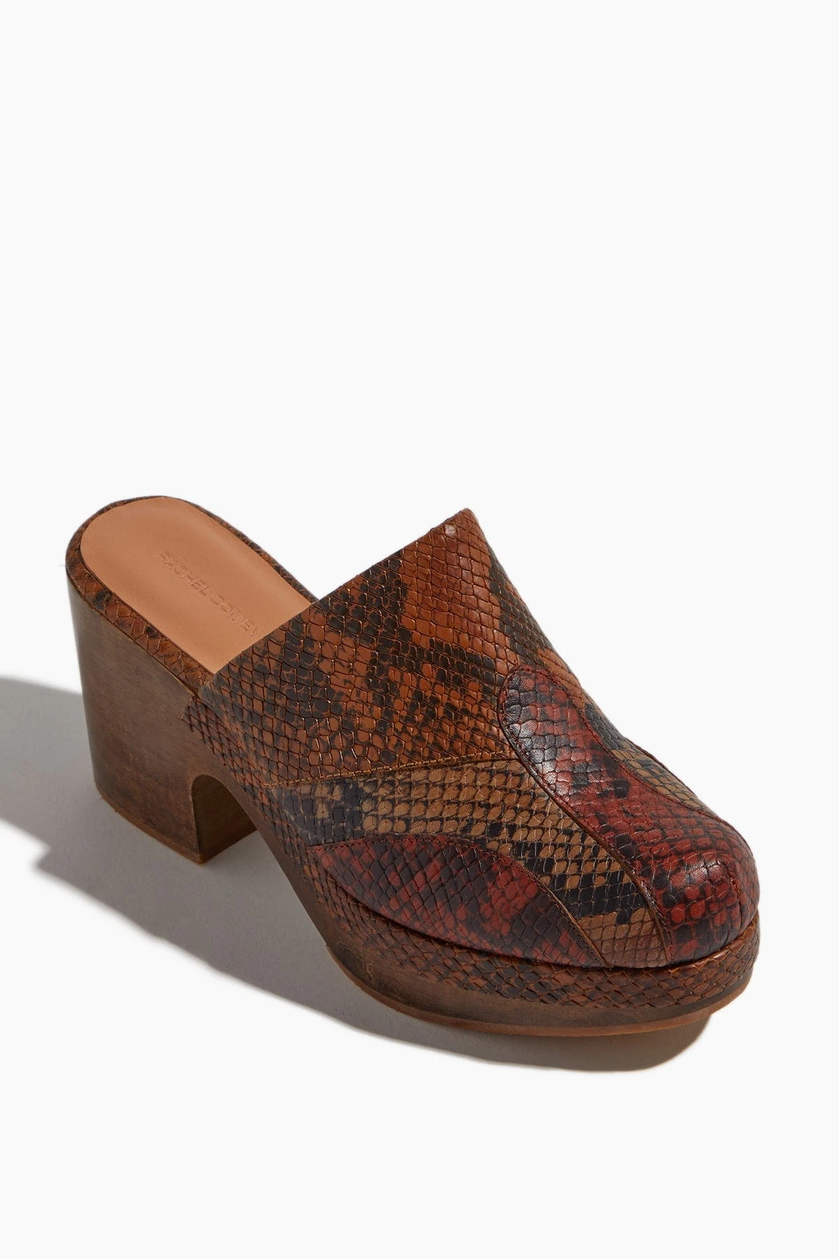 Bose Clog In Brown Multi - Image 4