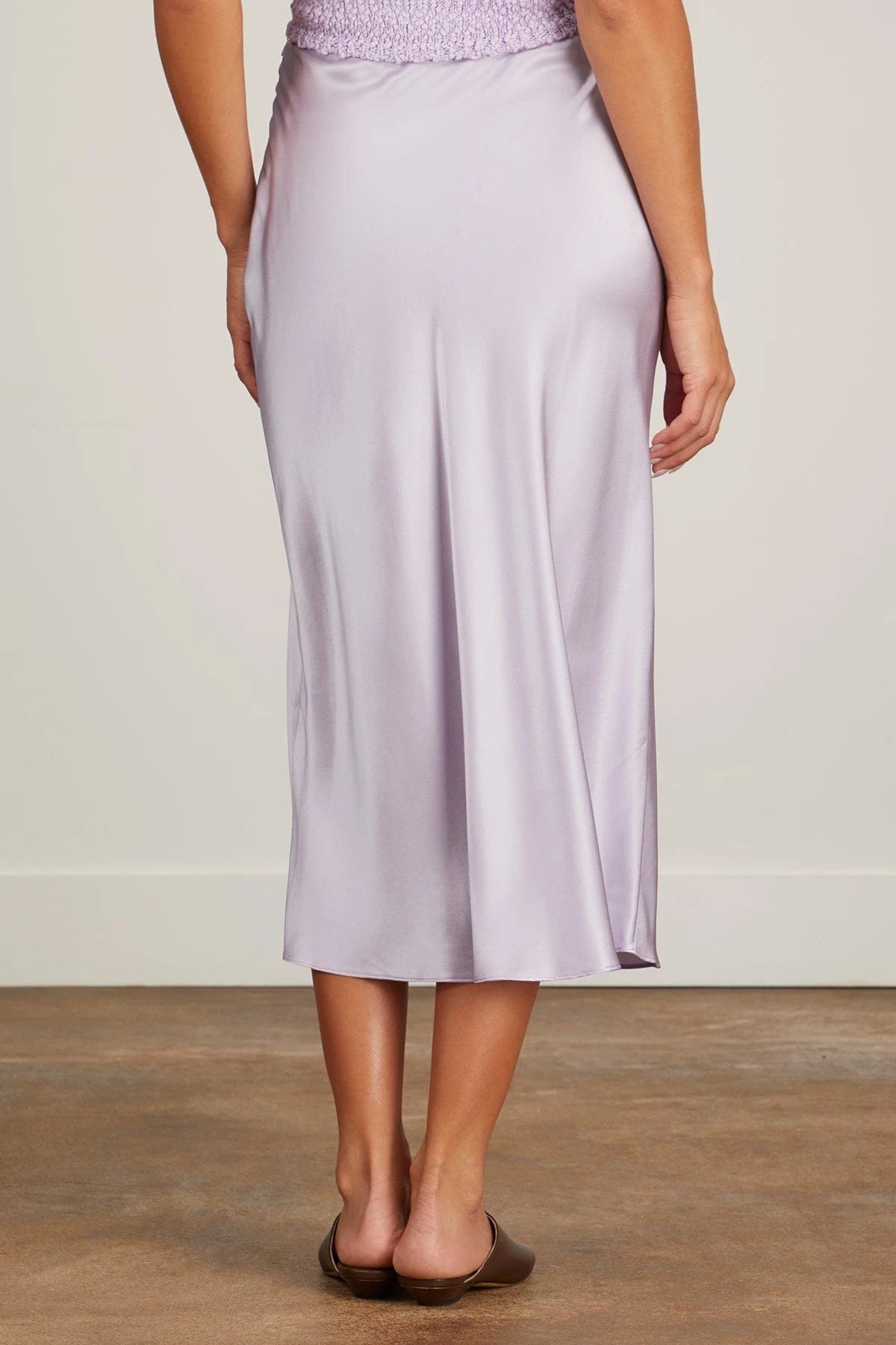 Miranda Midi Silk Skirt In Prism - Image 4