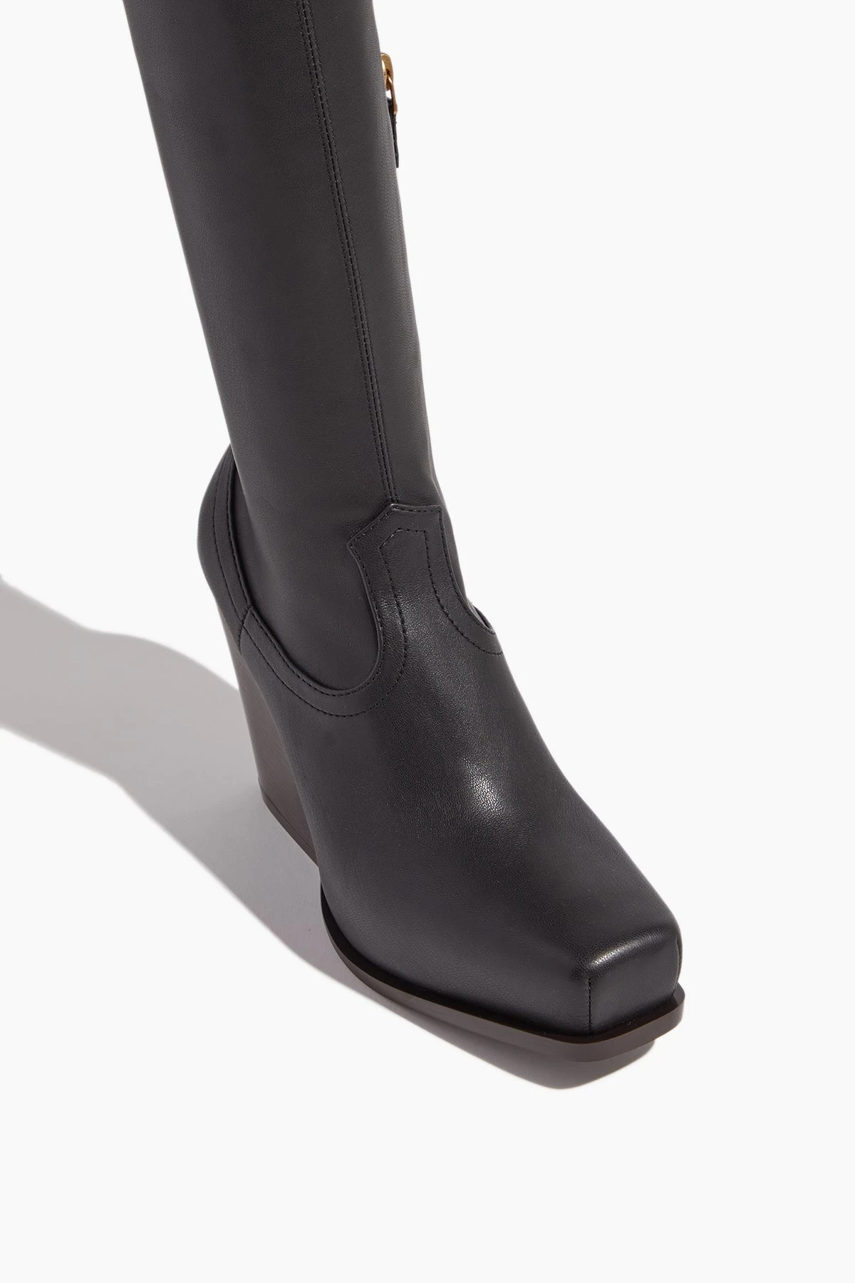 STELLA MCCARTNEY Cowboy Knee High Boot In Black - Image 4