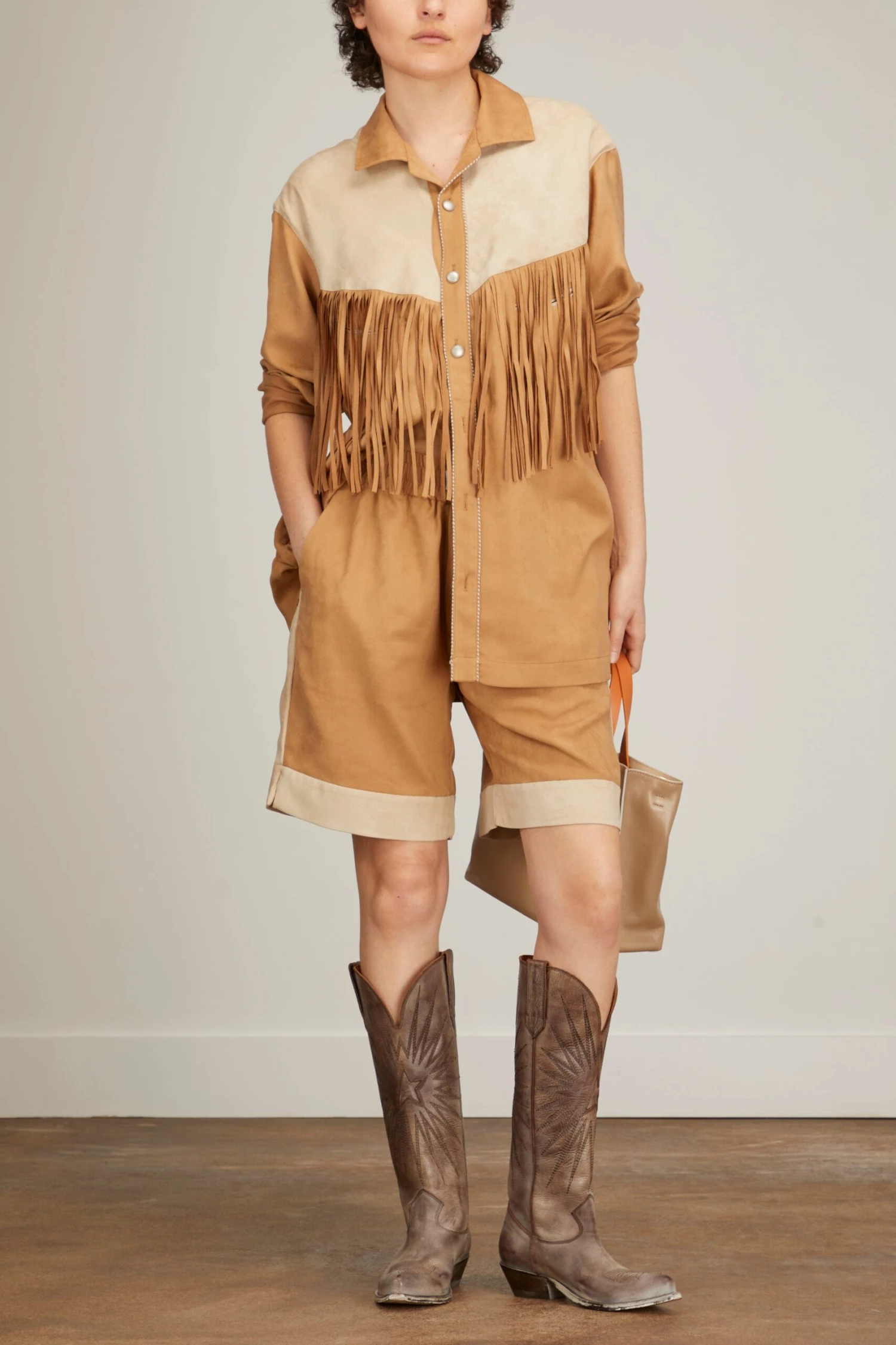 The Shorts In Eco-Beige - Image 2