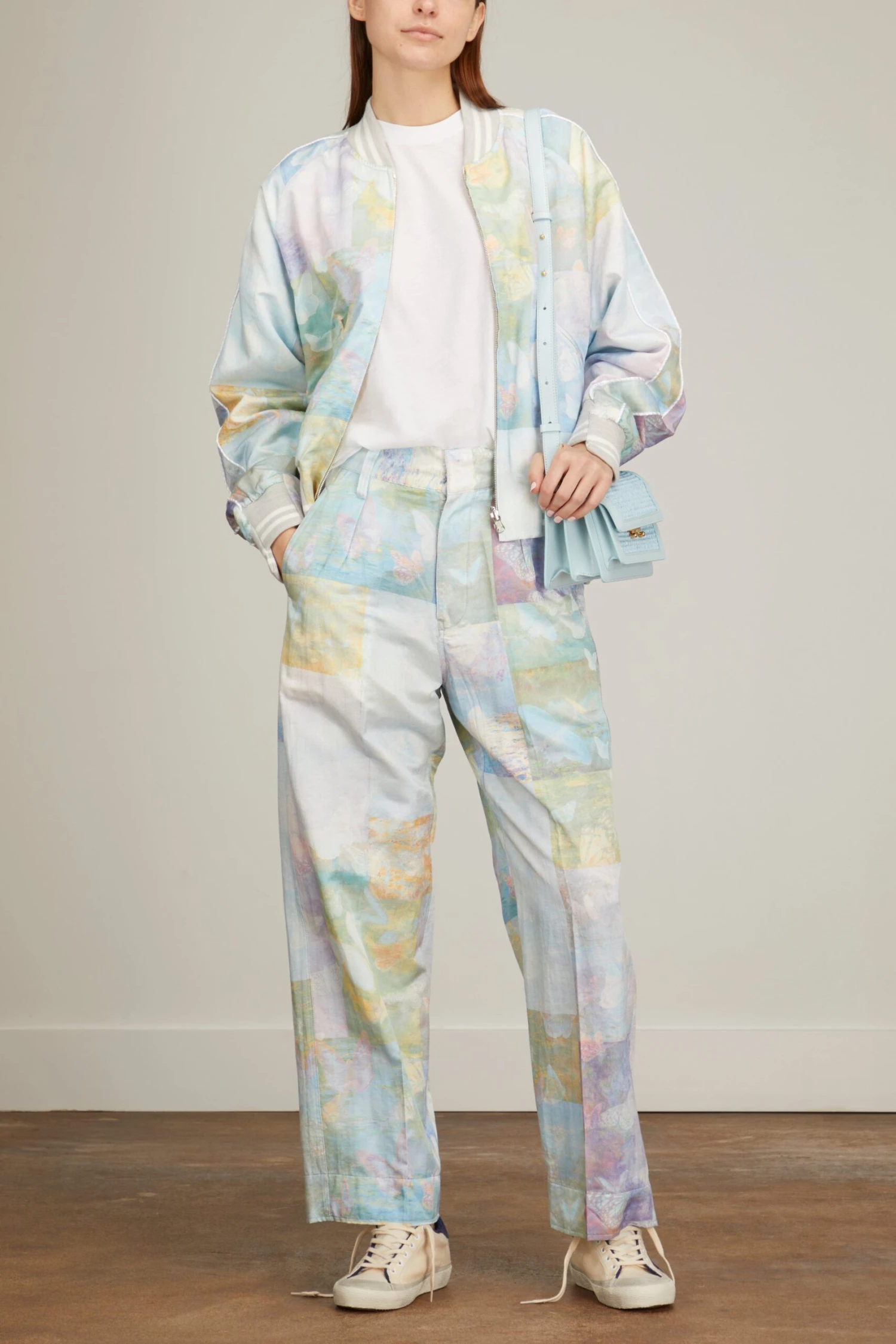 The Silk Bomber Jacket In Under The Water - Image 2