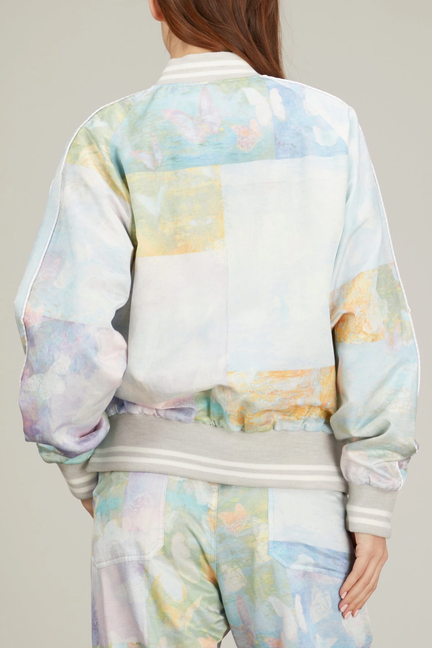The Silk Bomber Jacket In Under The Water - Image 4