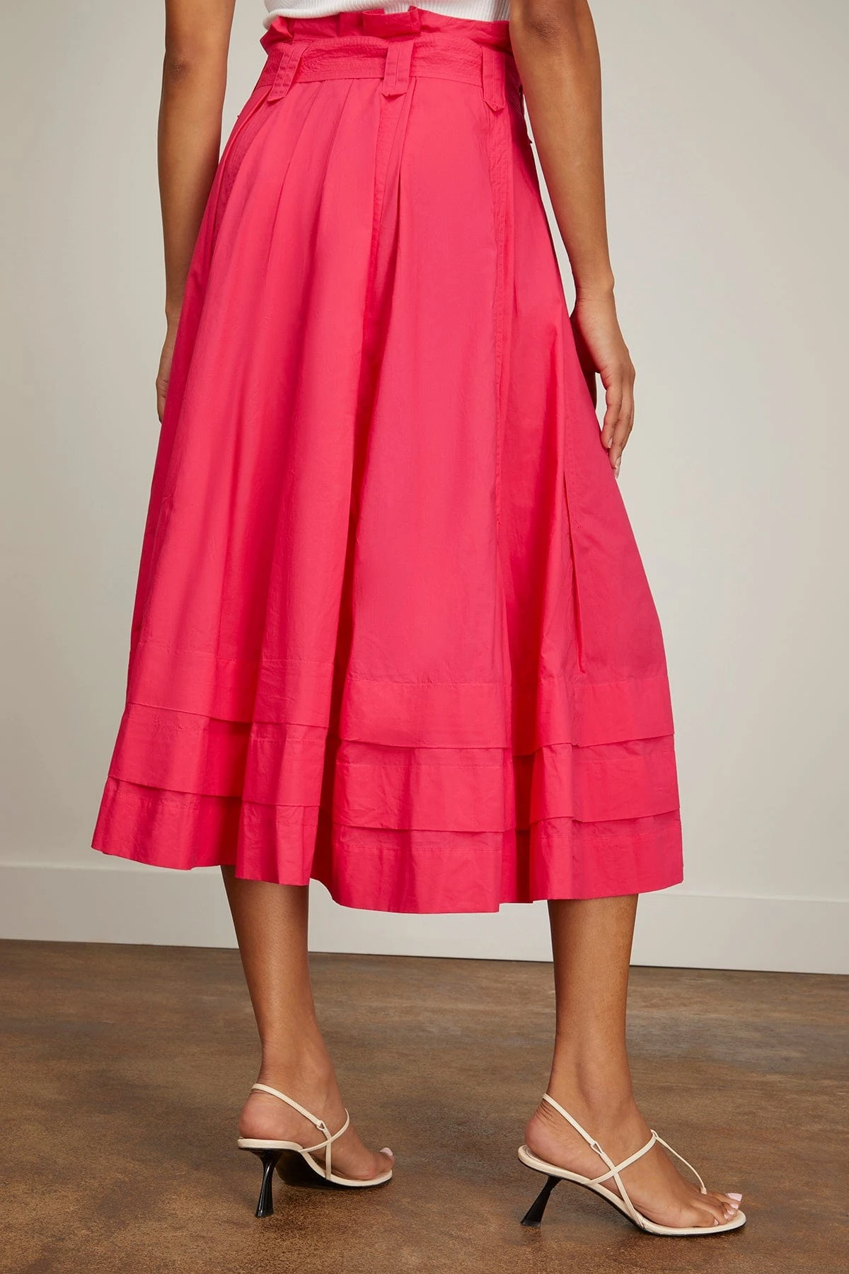 ULLA JOHNSON Dylan Skirt In Orchid - Image 4