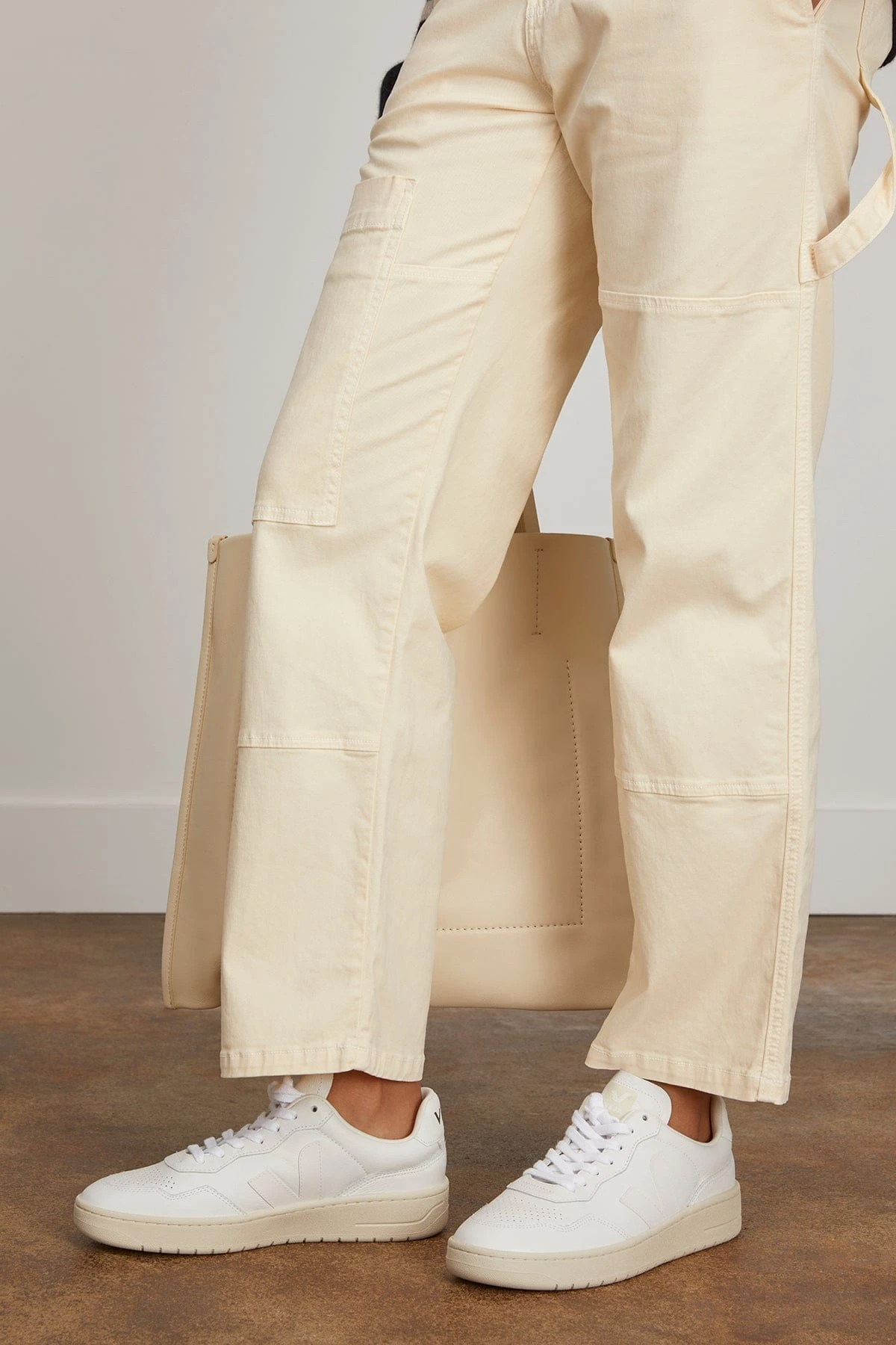 Veja V-90 Sneaker In Extra White - Image 2