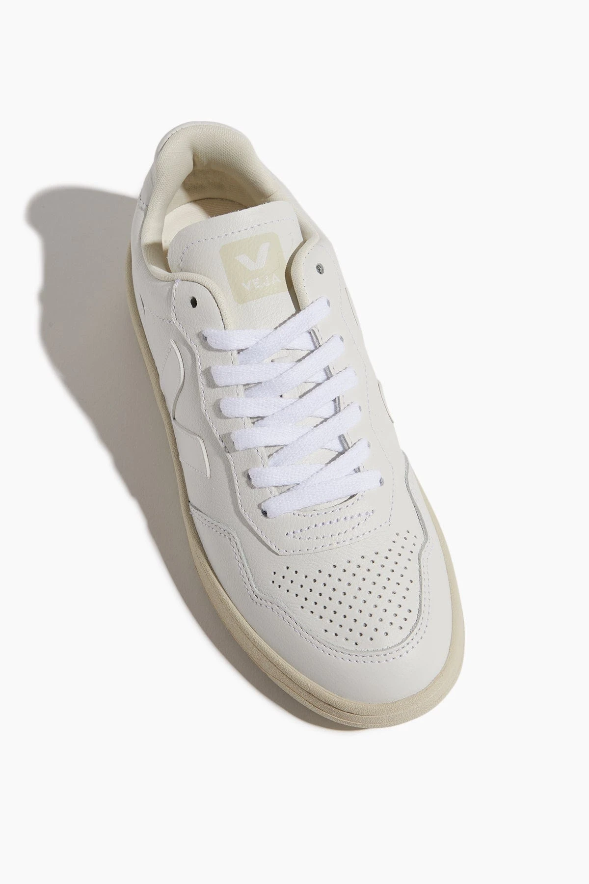 Veja V-90 Sneaker In Extra White - Image 4