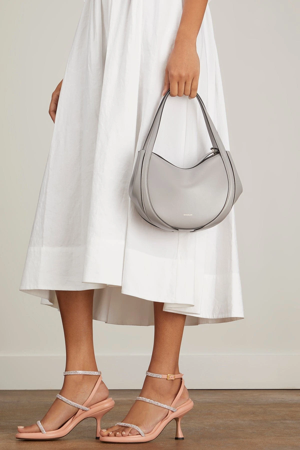 Wandler Lin Mini Bag In Dove - Image 2