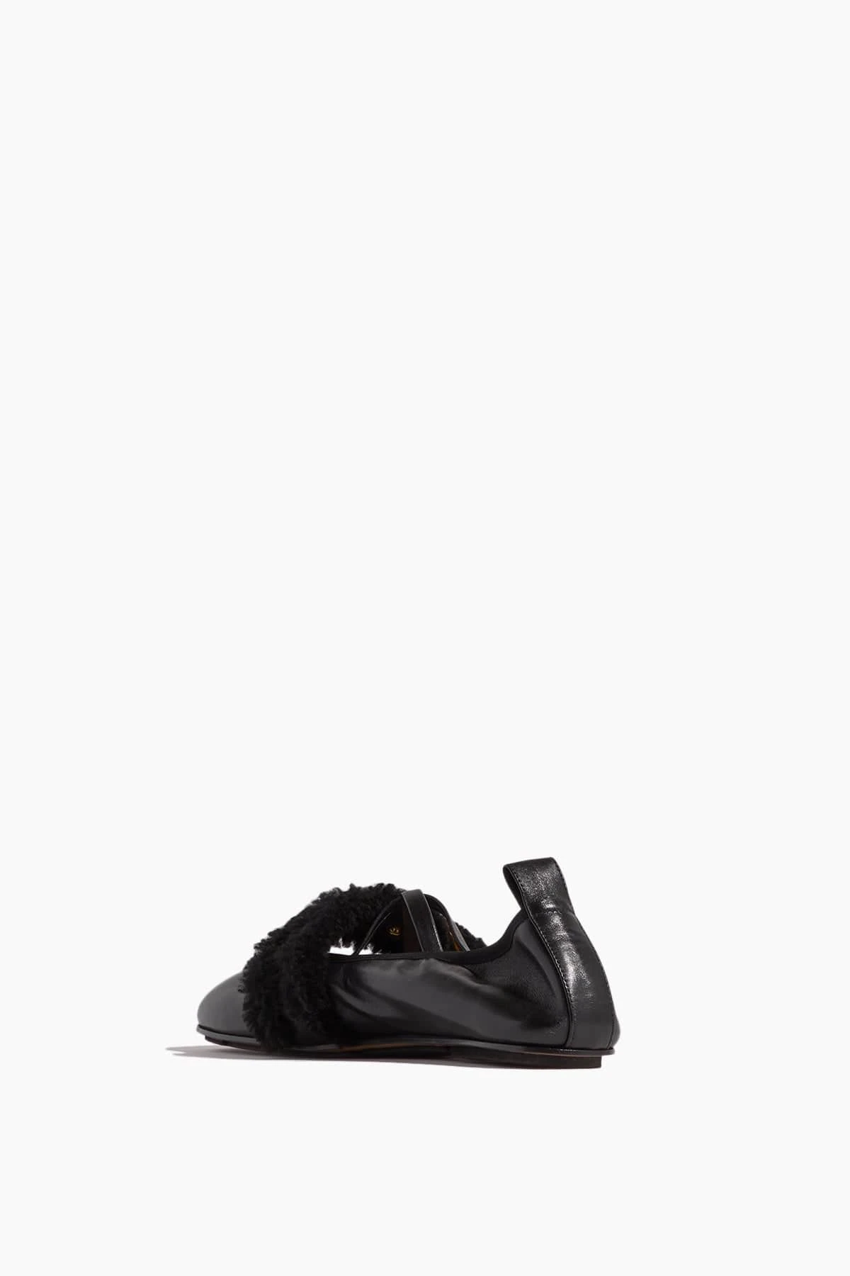 Wandler June Ballerina Flat In Black - Image 3