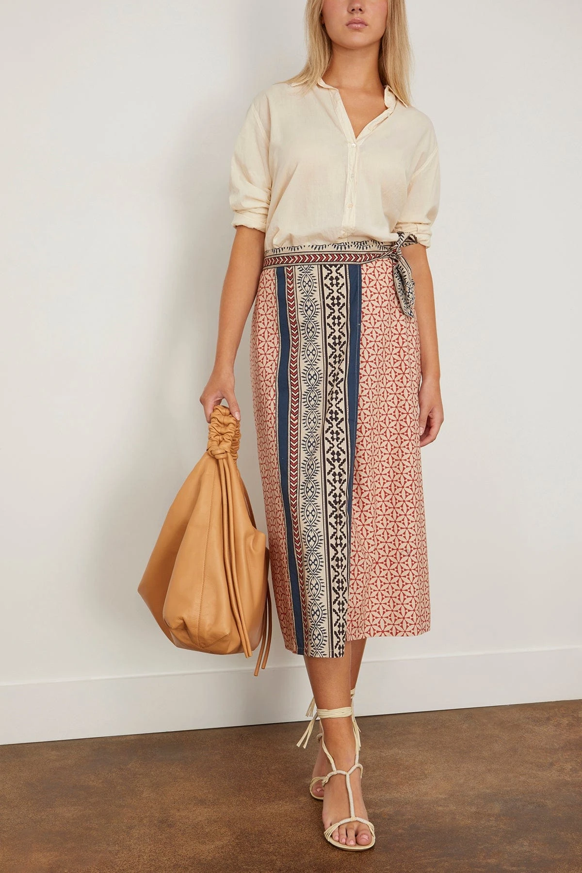 Delphine Skirt In Desert Day - Image 2
