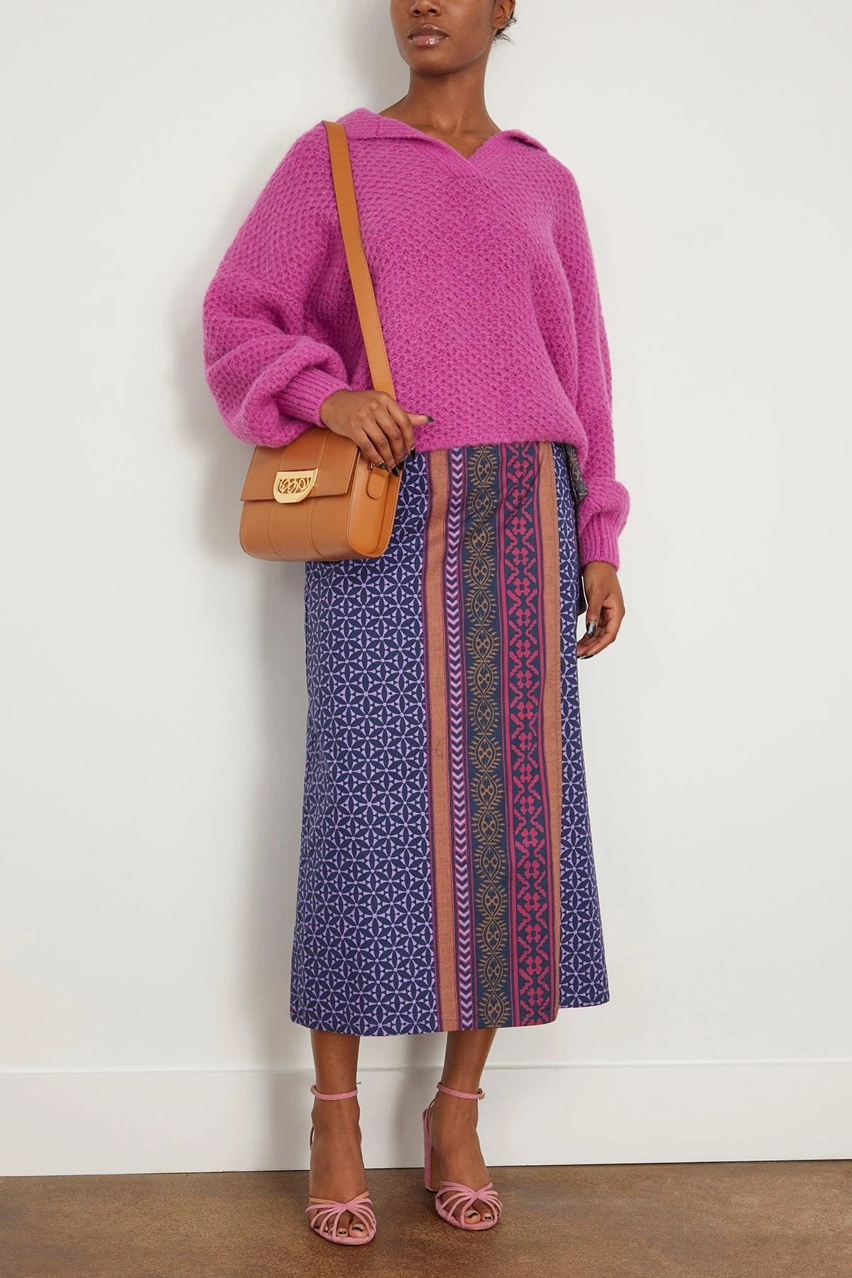 Delphine Skirt In Sahara Night - Image 2