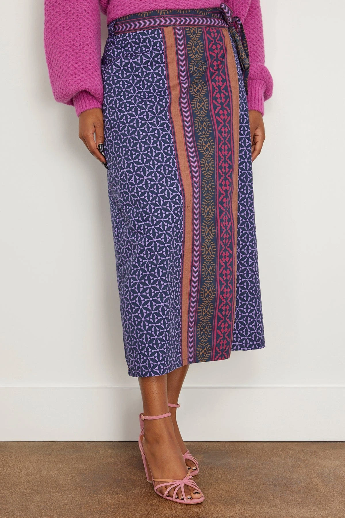 Delphine Skirt In Sahara Night - Image 3